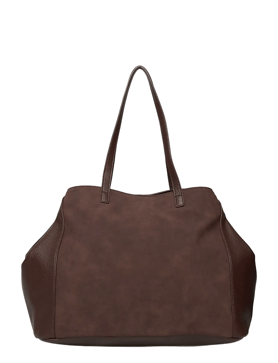 Rosemunde - RBMunich Mix Large Shoulder Bag - Õlakotid - dark chocolate gold - 2