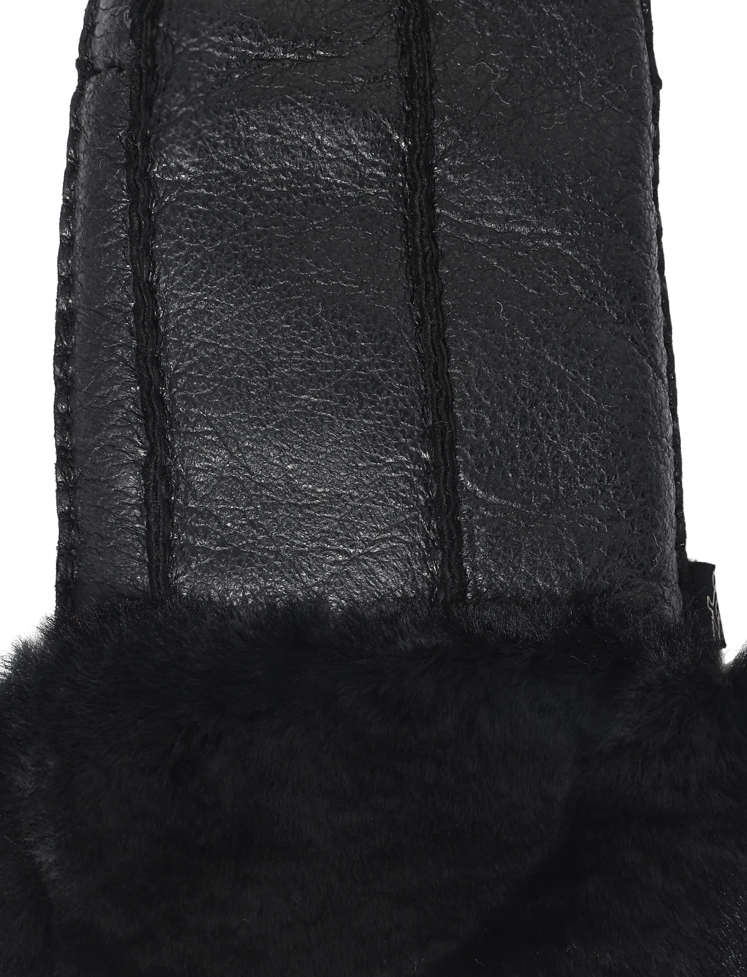 Rosemunde - RHJuno Shearling Mittens - accessoires - black - 2
