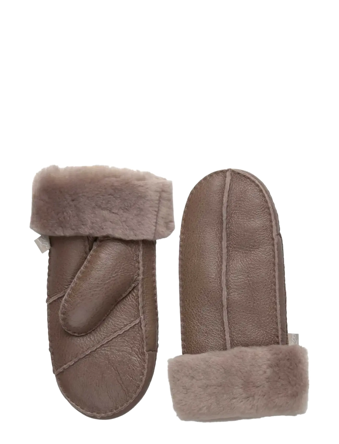 Rosemunde RHJuno Shearling Mittens - Rosemunde - ELK BROWN / brown