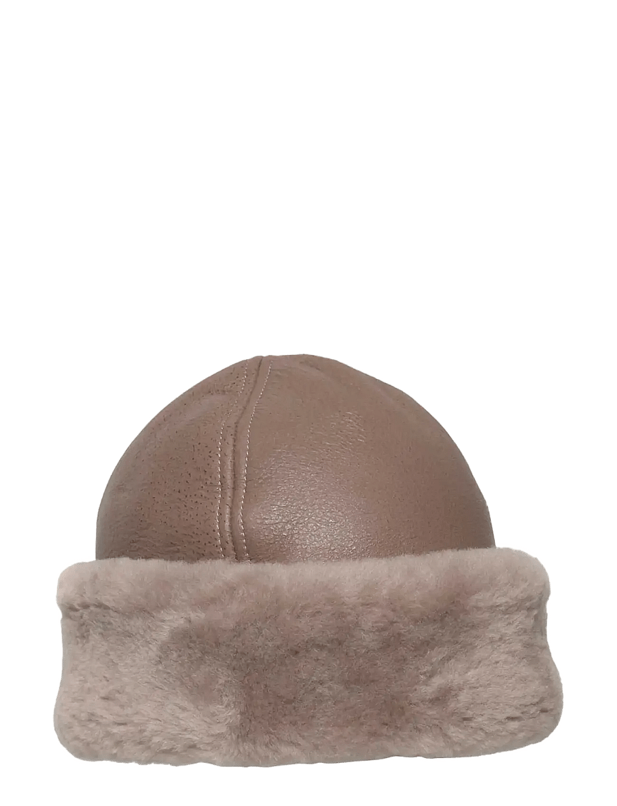 Rosemunde - RHJuno Shearling Hat - hatte - elk brown - 0