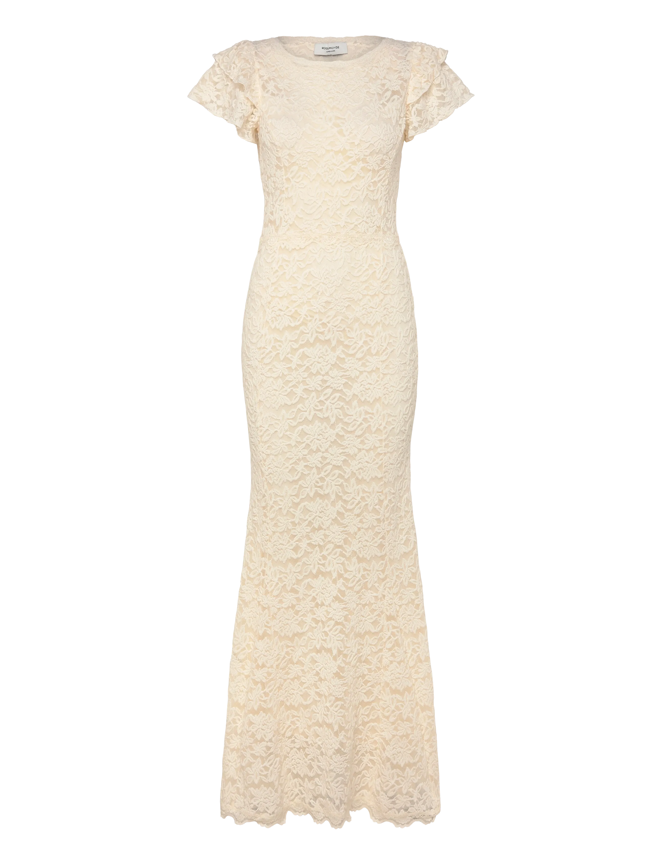 ROSEMUNDE Rwdelicia Ss Long Bridal Kleid Cream - M - Damen