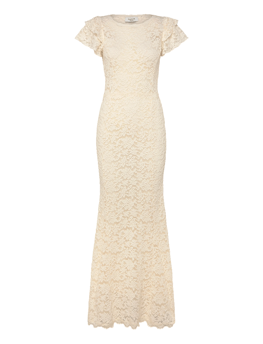 Rosemunde - RWDelicia SS Long Bridal Dress - lace dresses - ivory - 1