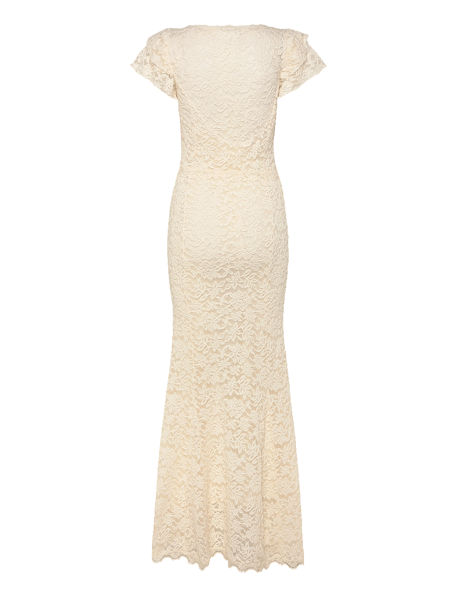 Rosemunde - RWDelicia SS Long Bridal Dress - lace dresses - ivory - 2