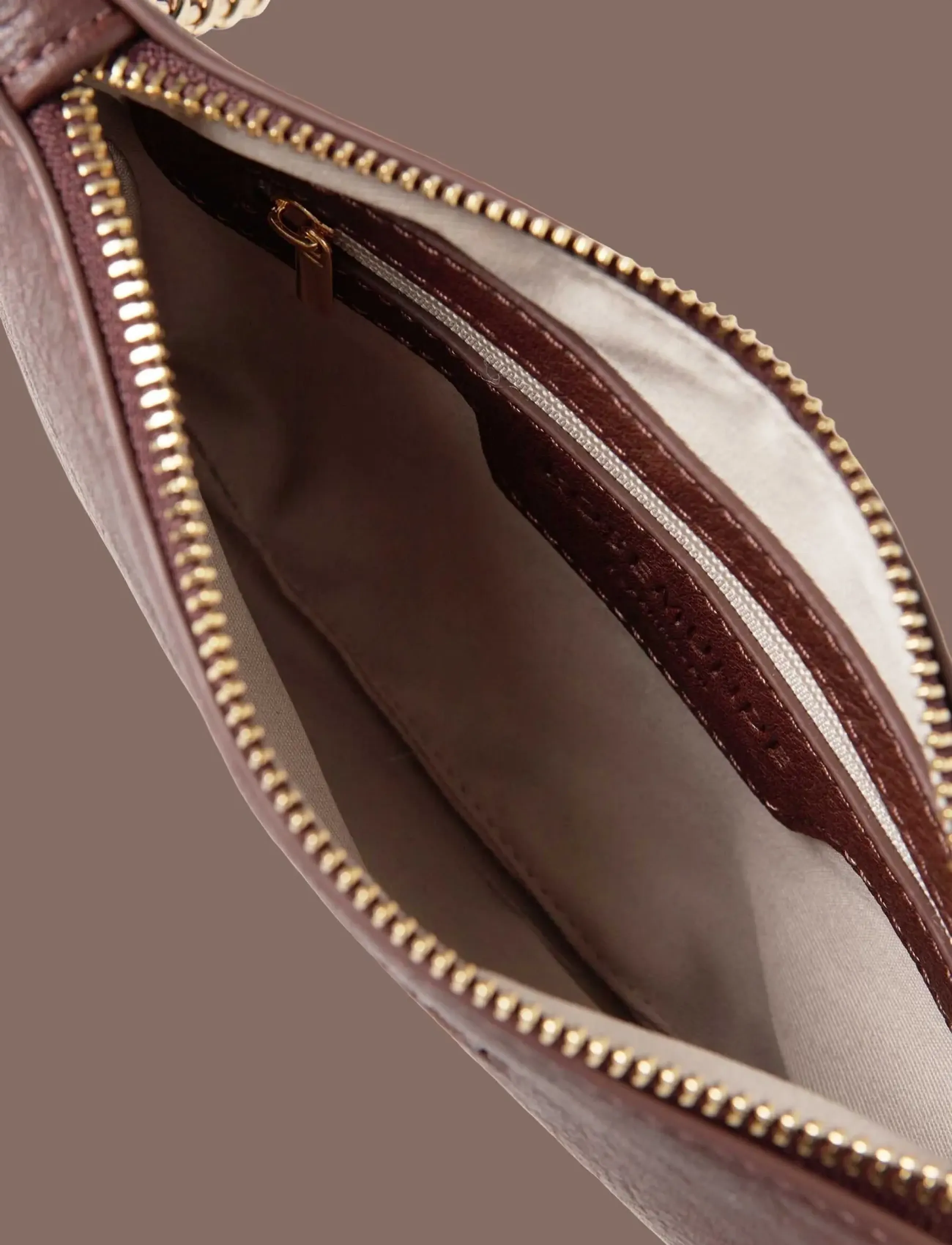 Rosemunde - RBAndora Small Clutch Chain - besondere anlässe - dark chocolate gold - 4