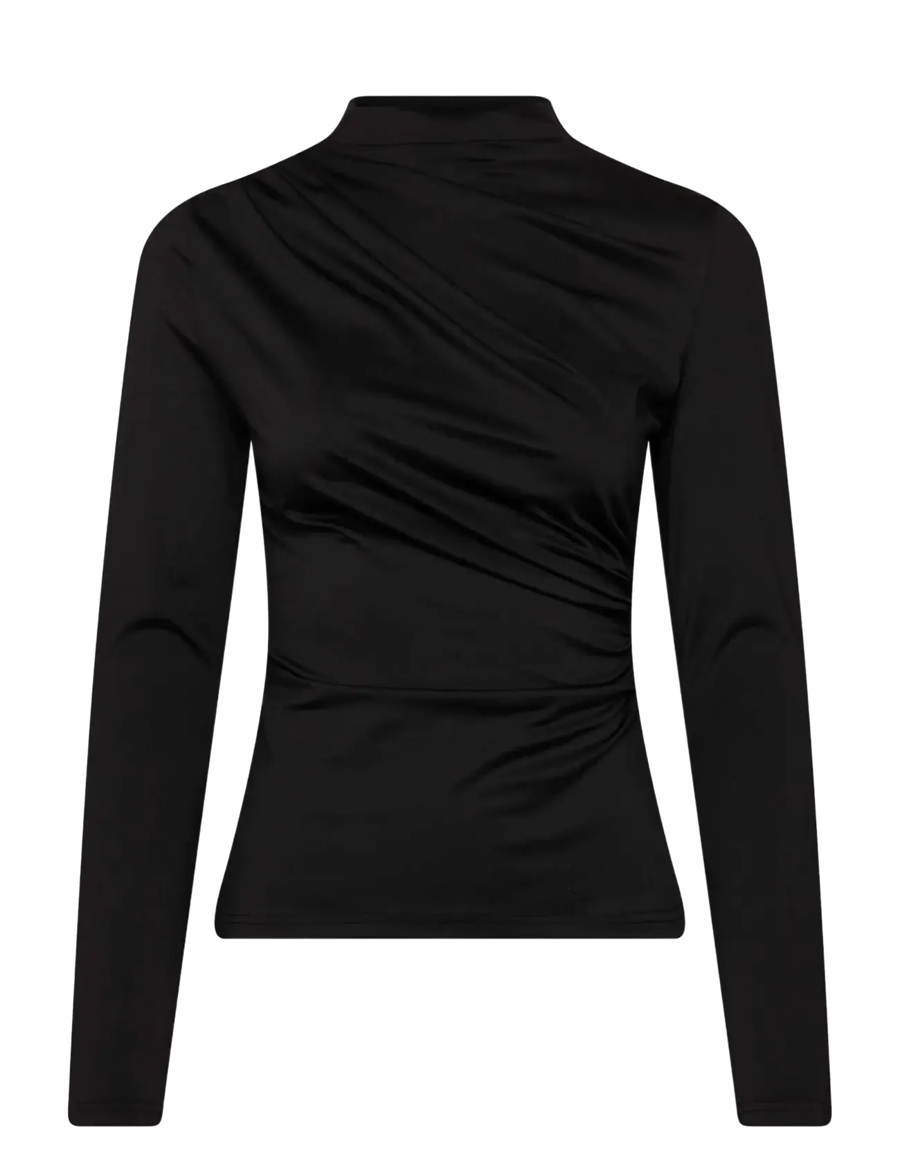 Rosemunde RWBridget LS Turtleneck T-shirt - Clothing - BLACK / black