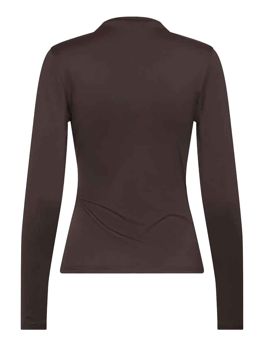Rosemunde - RWBridget LS Turtleneck T-shirt - mole - 2