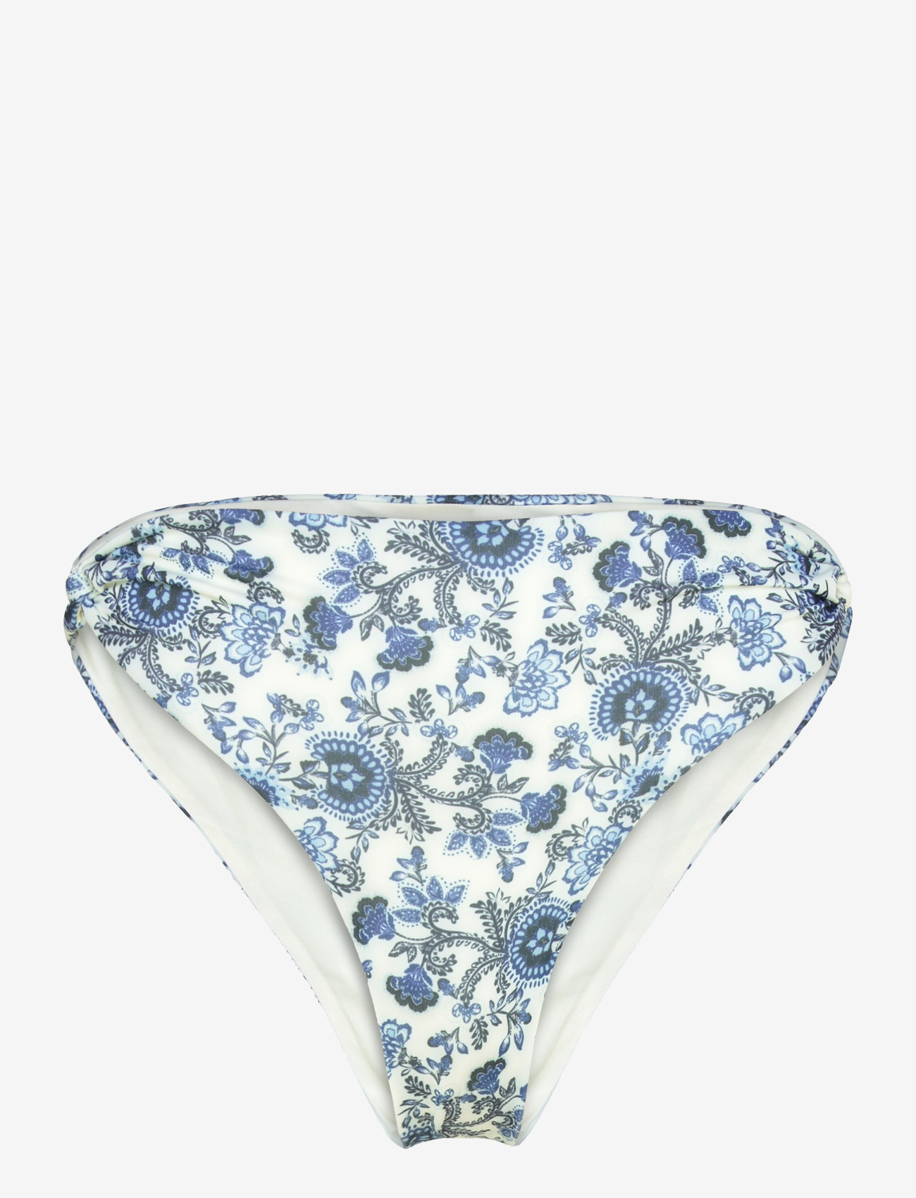 Rosemunde - RWShiitake Bikini Knot Brief - bikini-slips - blue boho ao print - 0