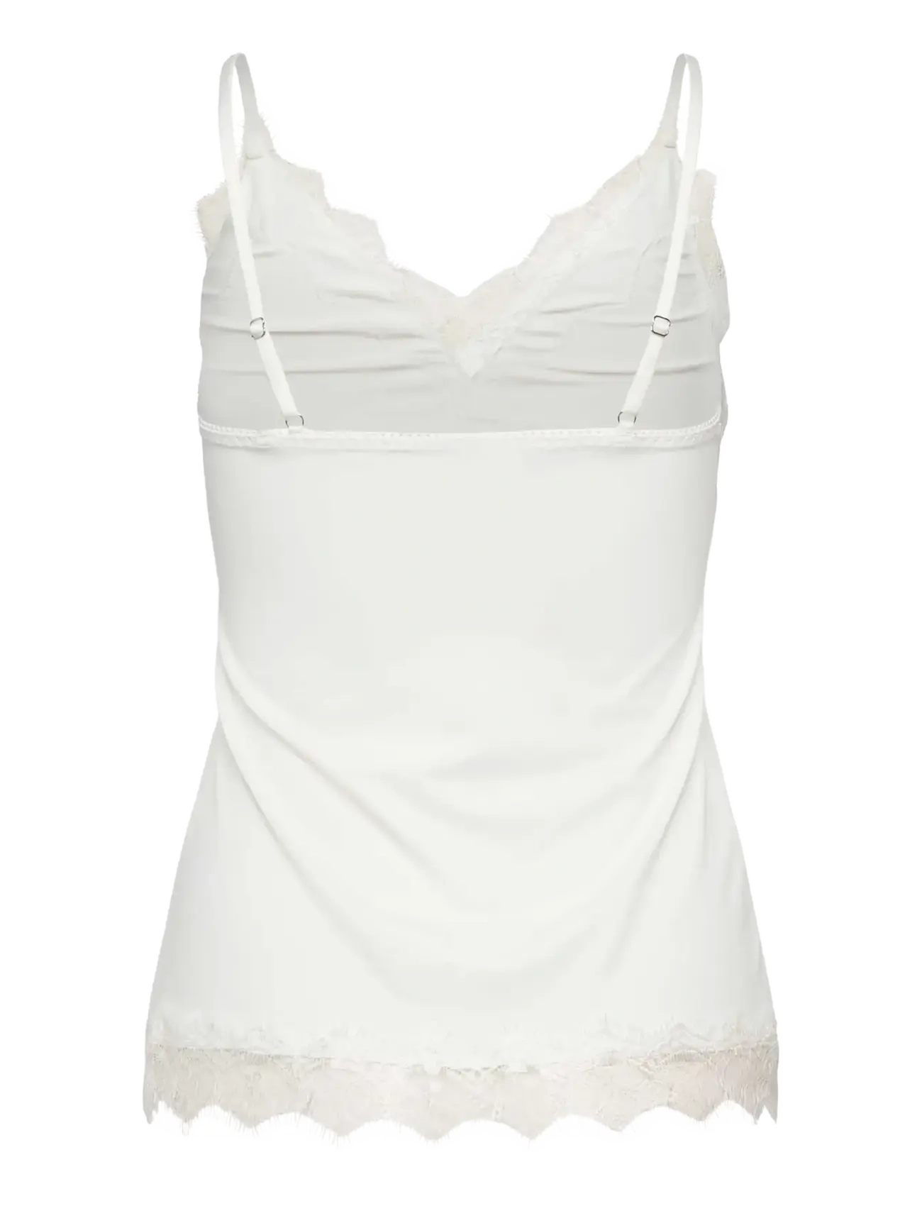 Rosemunde - RWBridget SL Lace Strap Top - Ärmellose tops - new white - 2
