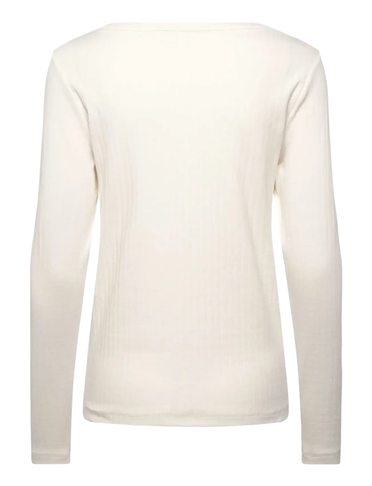 Rosemunde - RWBelmo Pointelle LS T-shirt - cloud dancer - 2
