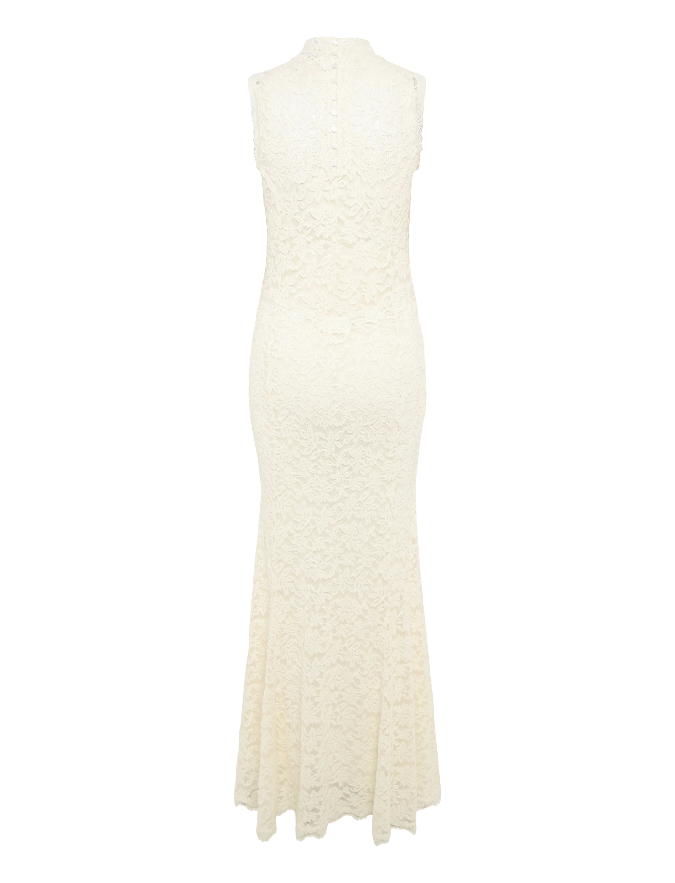 Rosemunde - RWDelicia Lace SL Maxi Bridal Dress - aftenkjoler - ivory - 2