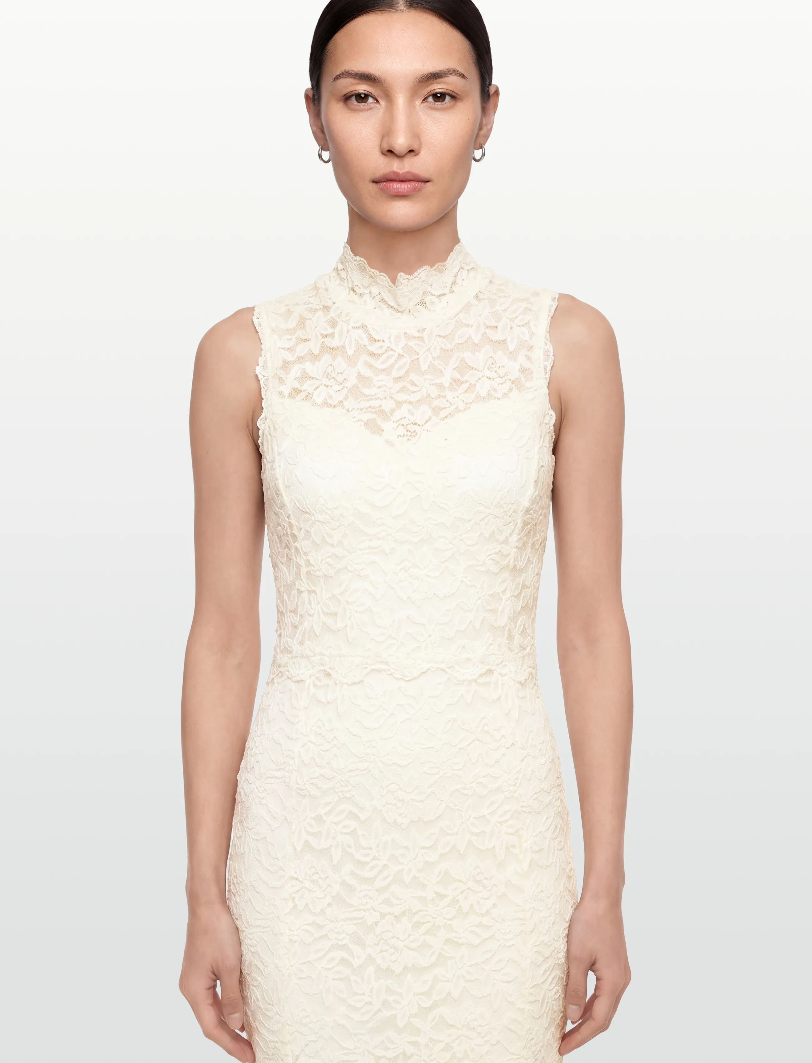 Rosemunde - RWDelicia Lace SL Maxi Bridal Dress - aftenkjoler - ivory - 3