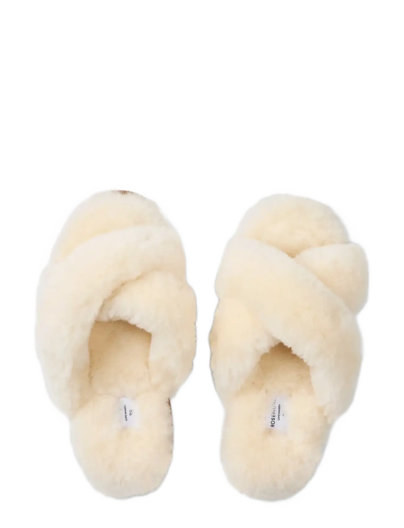 Rosemunde - RHSydney Shearling Cross sandal - vardagsstil - almond - 2