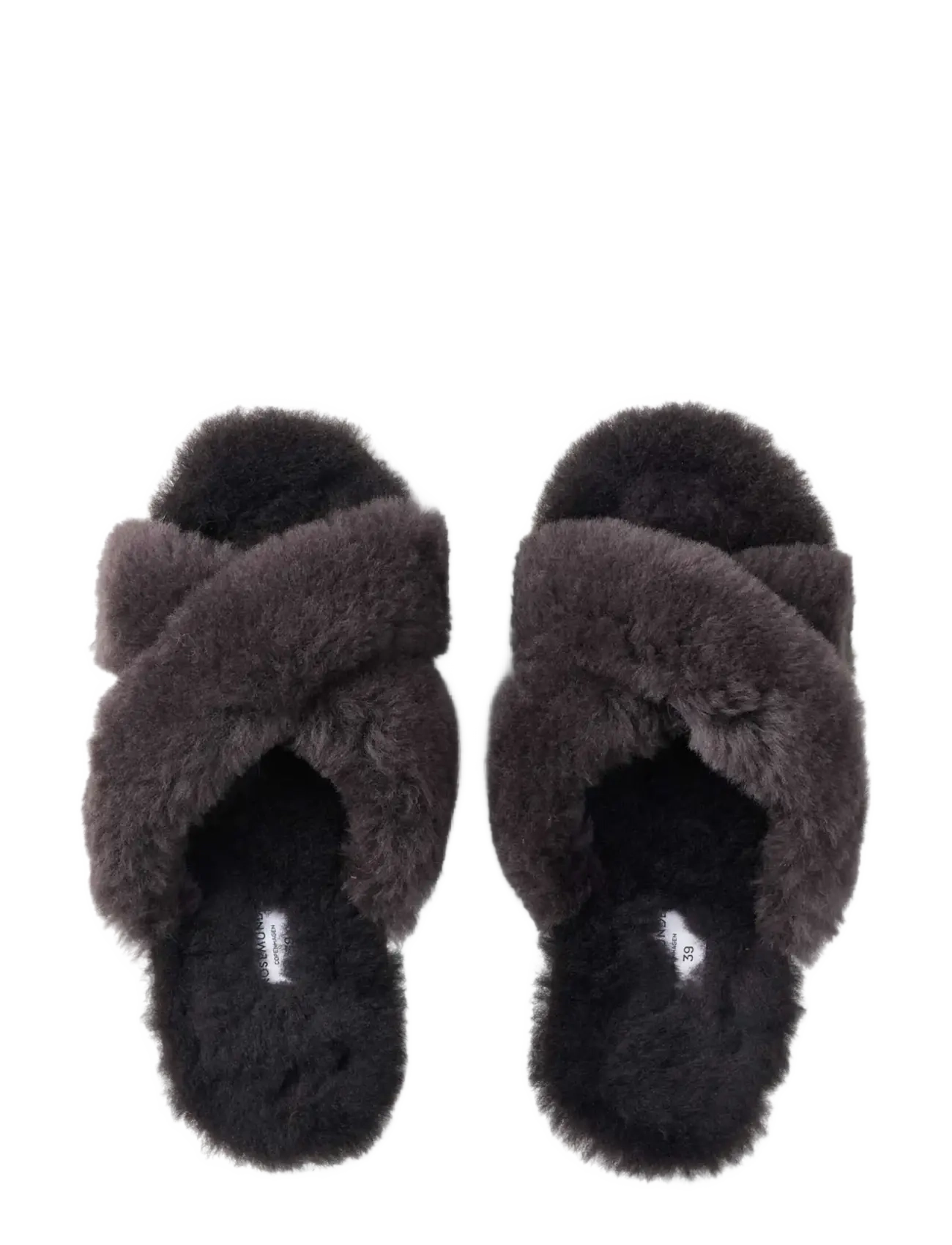 Rosemunde - RHSydney Shearling Cross sandal - vardagsstil - coffee brown - 2