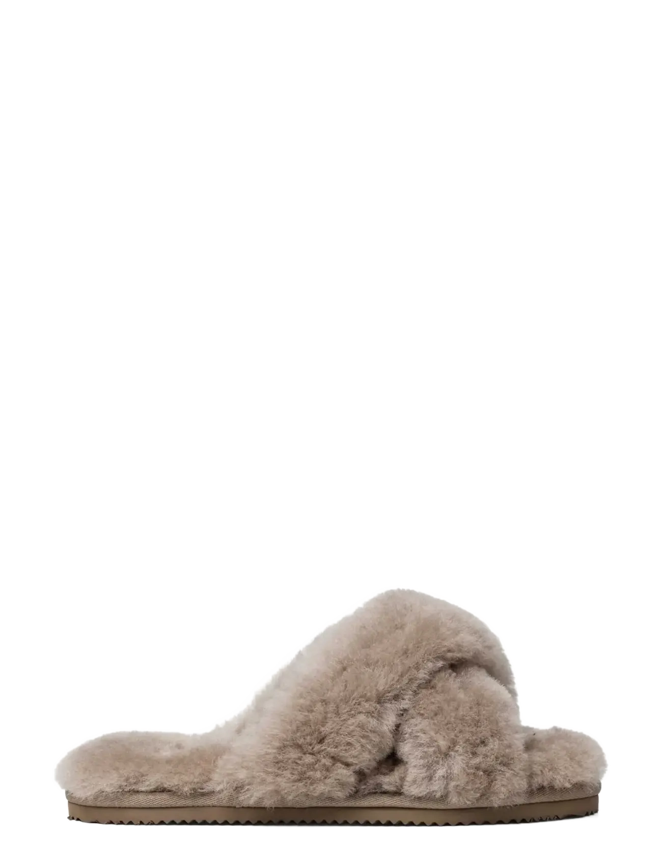 Rosemunde - RHSydney Shearling Cross sandal - alltags-style - elk brown - 2