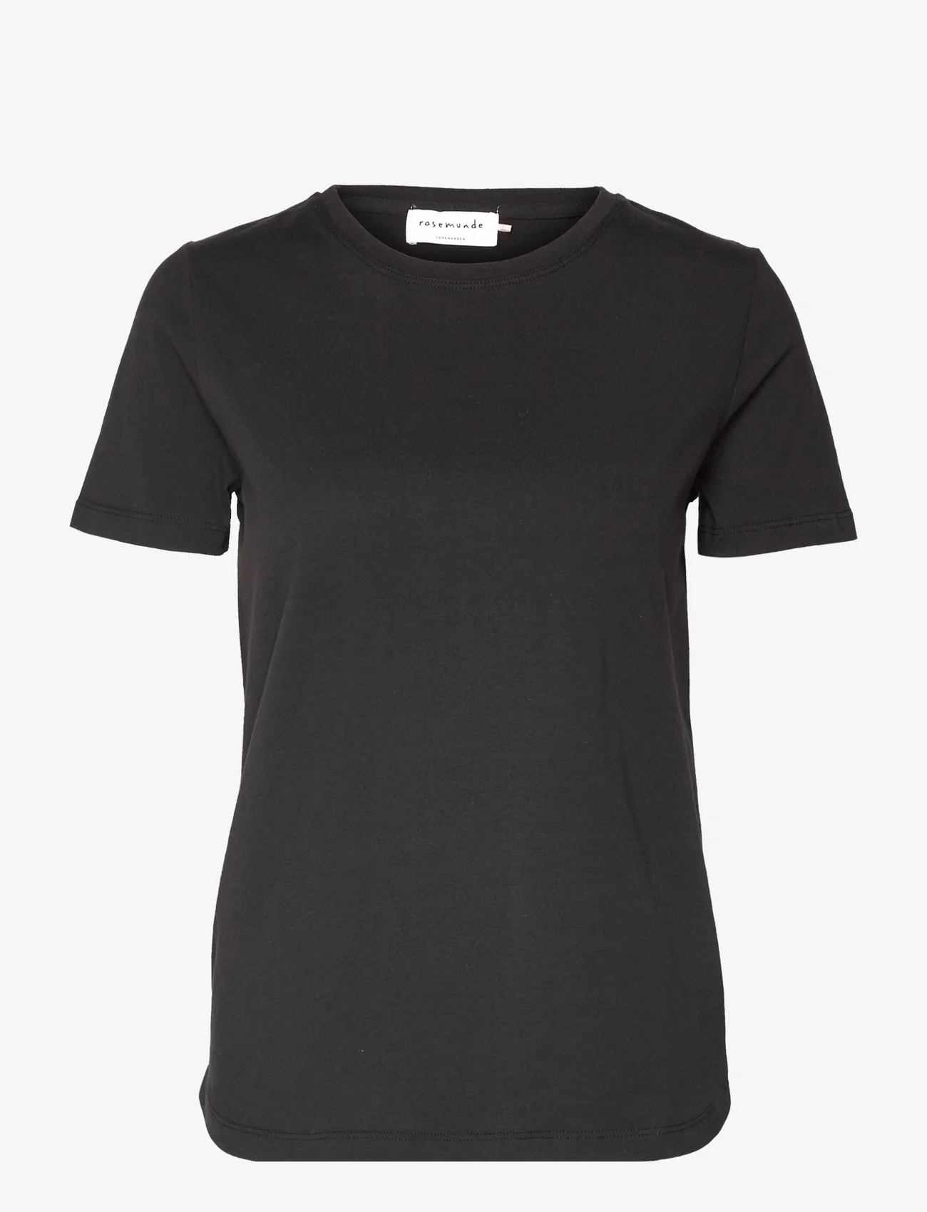 Rosemunde - Organic t-shirt - t-shirt & tops - black - 0