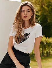 Rosemunde - Organic t-shirt - laagste prijzen - grey heart print - 2