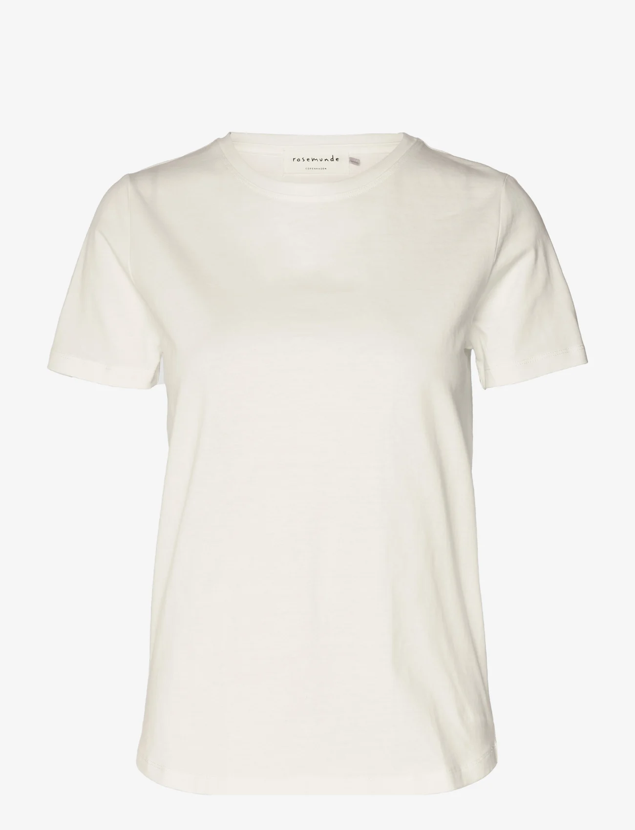 Rosemunde - Organic t-shirt - alhaisimmat hinnat - new white - 0