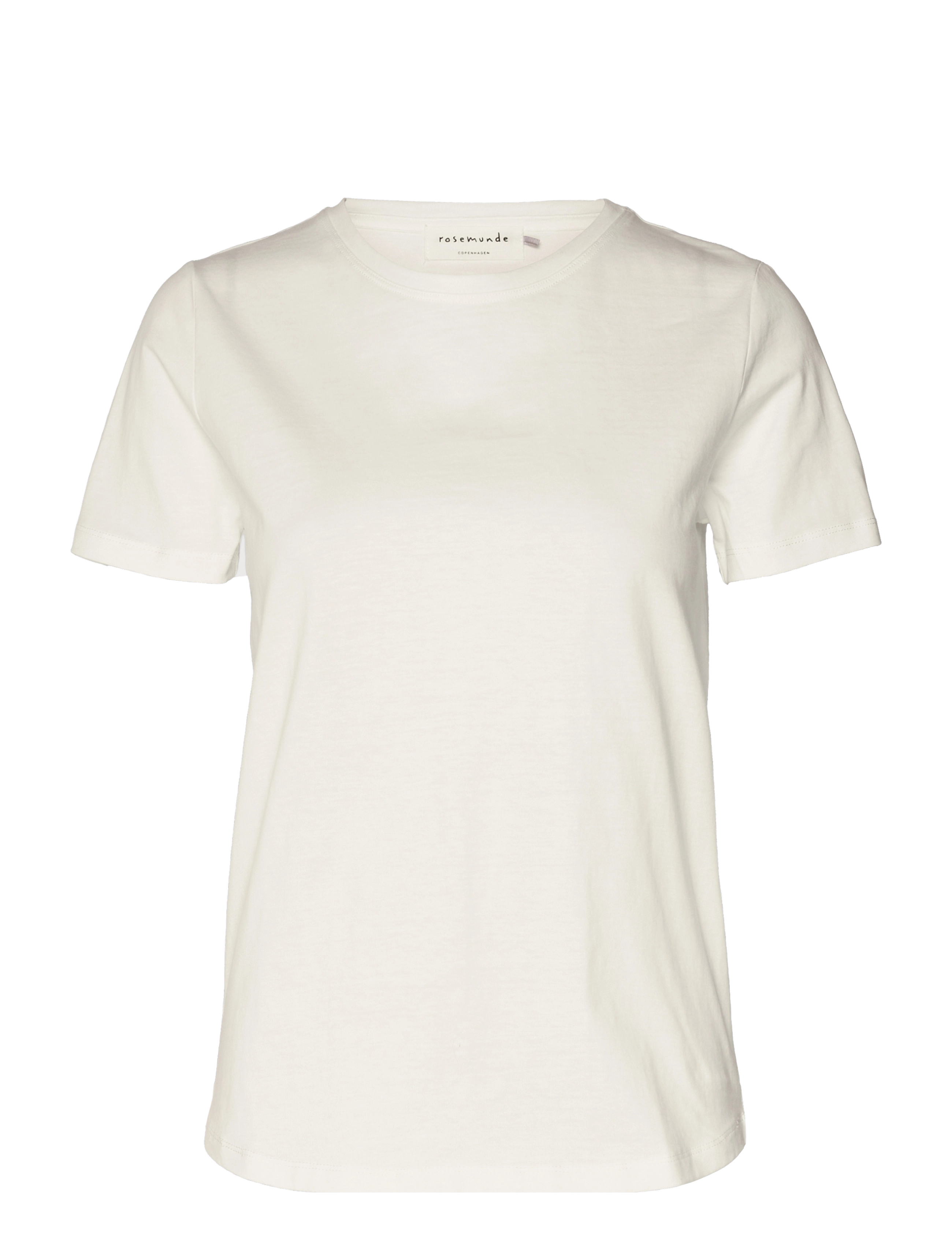 Rosemunde Organic t-shirt - Kläder - NEW WHITE / white