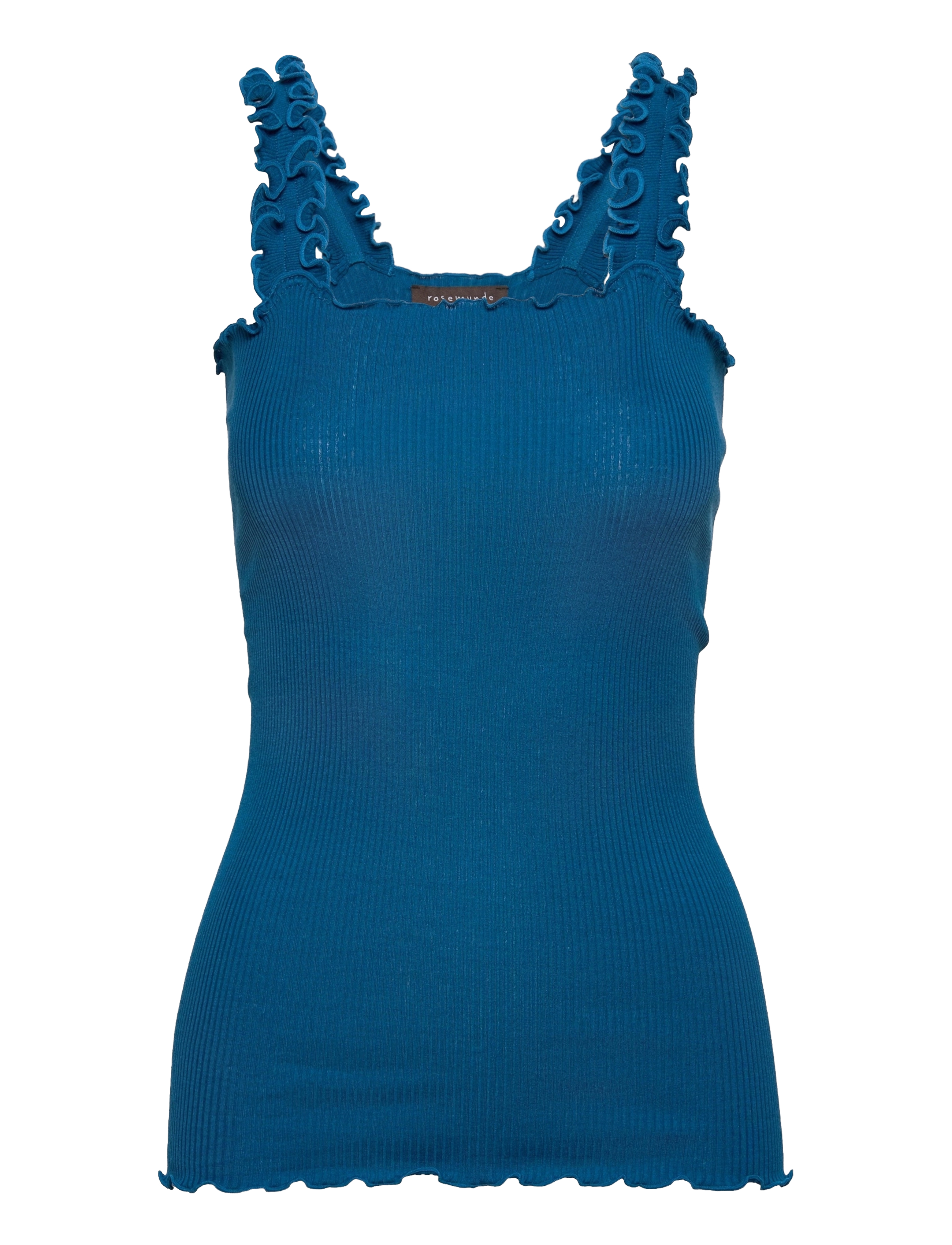 Rosemunde - Silk top - atlantis blue - 0