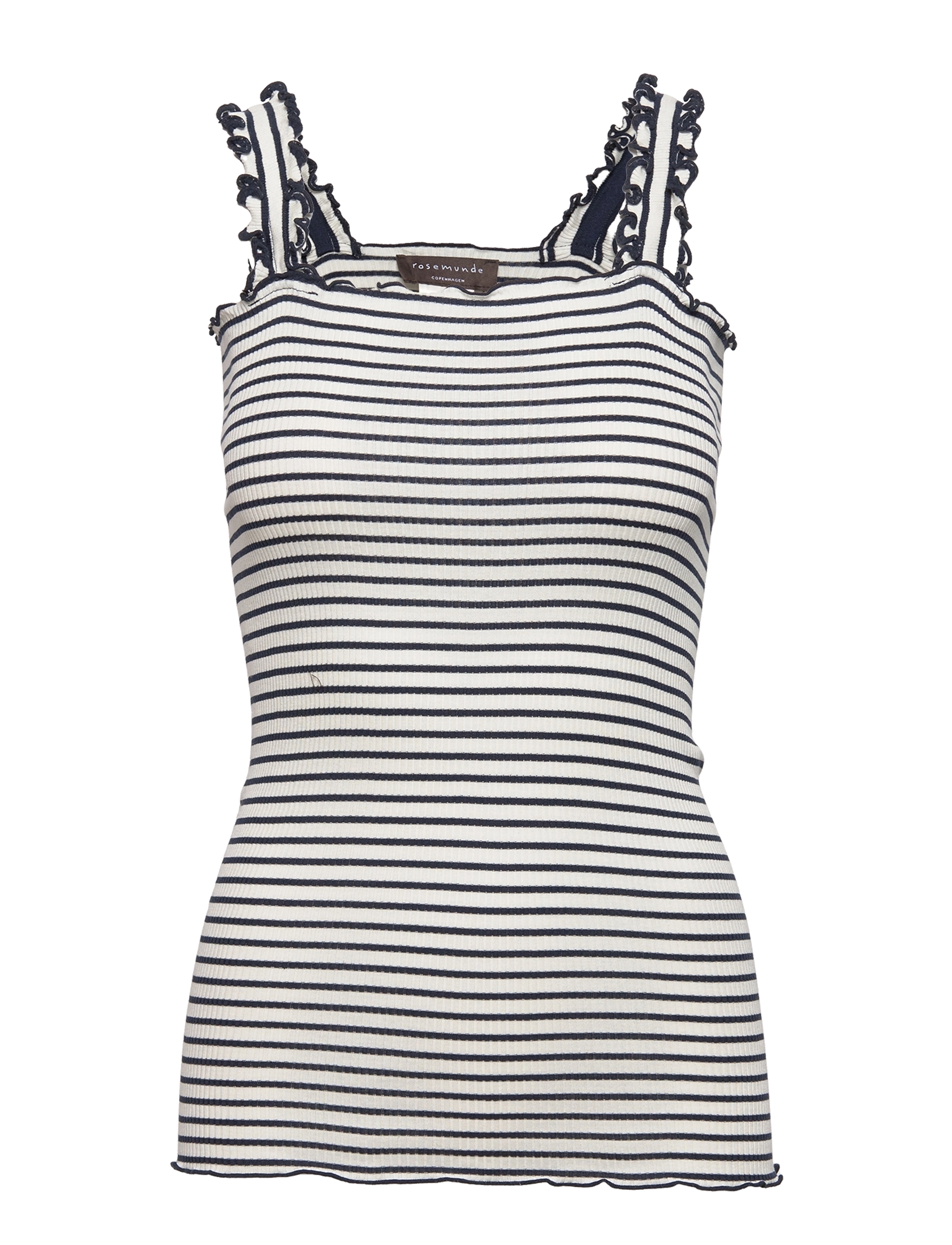 IVORY NAVY STRIPE