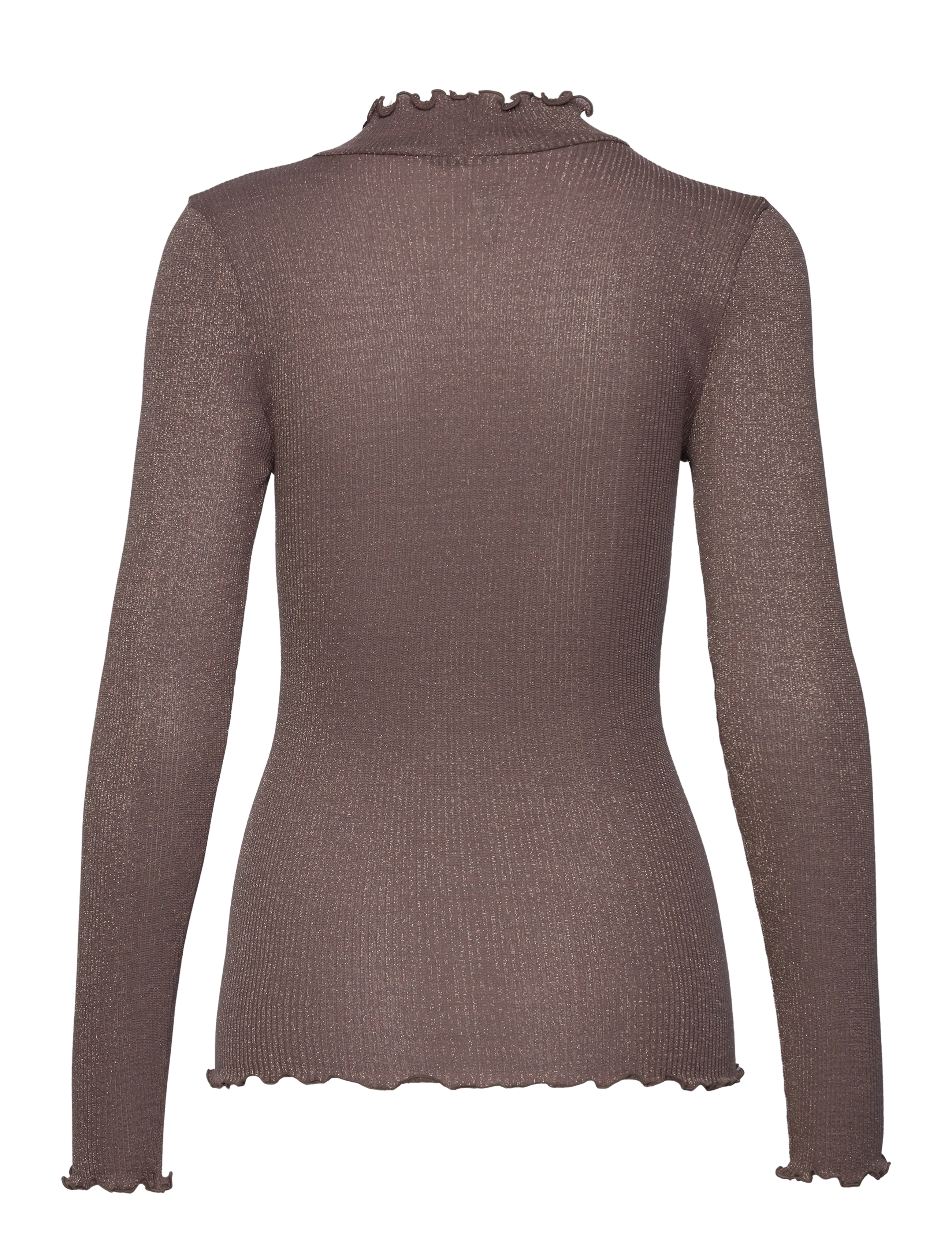 Rosemunde - RWBoston Lurex LS T-neck T-shirt - hauts à manches longues - falcon - 1