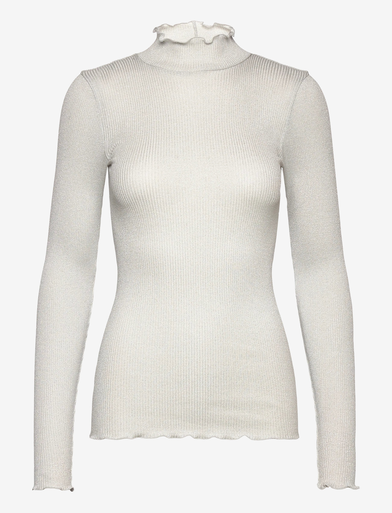 Rosemunde - Boston turtleneck w/lyrex - long-sleeved tops - new white - 0