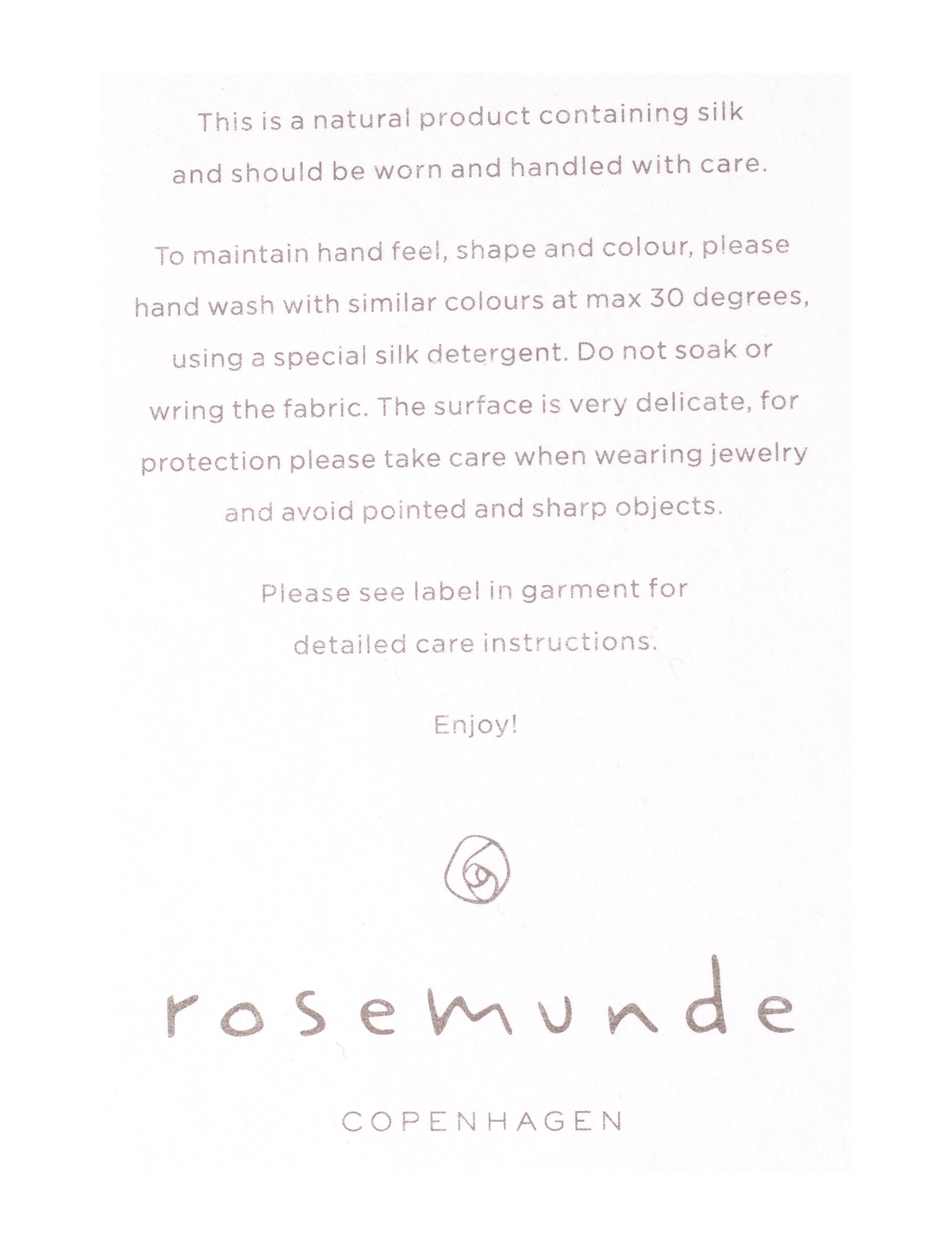 Rosemunde - Silk t-shirt w/ lace - black - 2