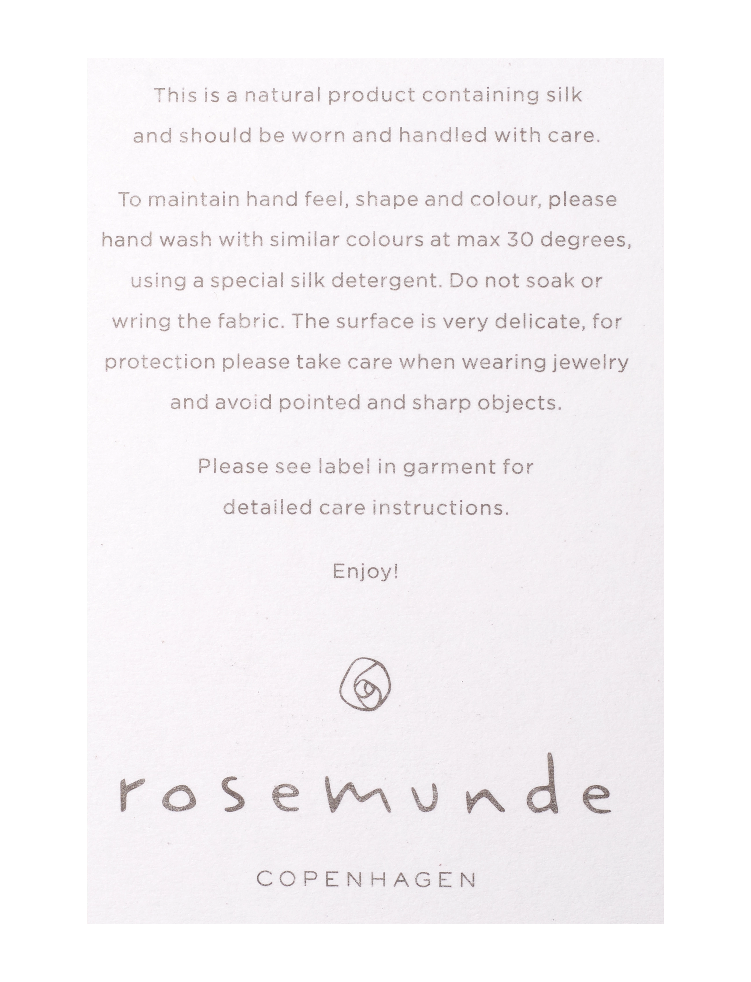 Rosemunde - Silk t-shirt w/ lace - ivory - 2