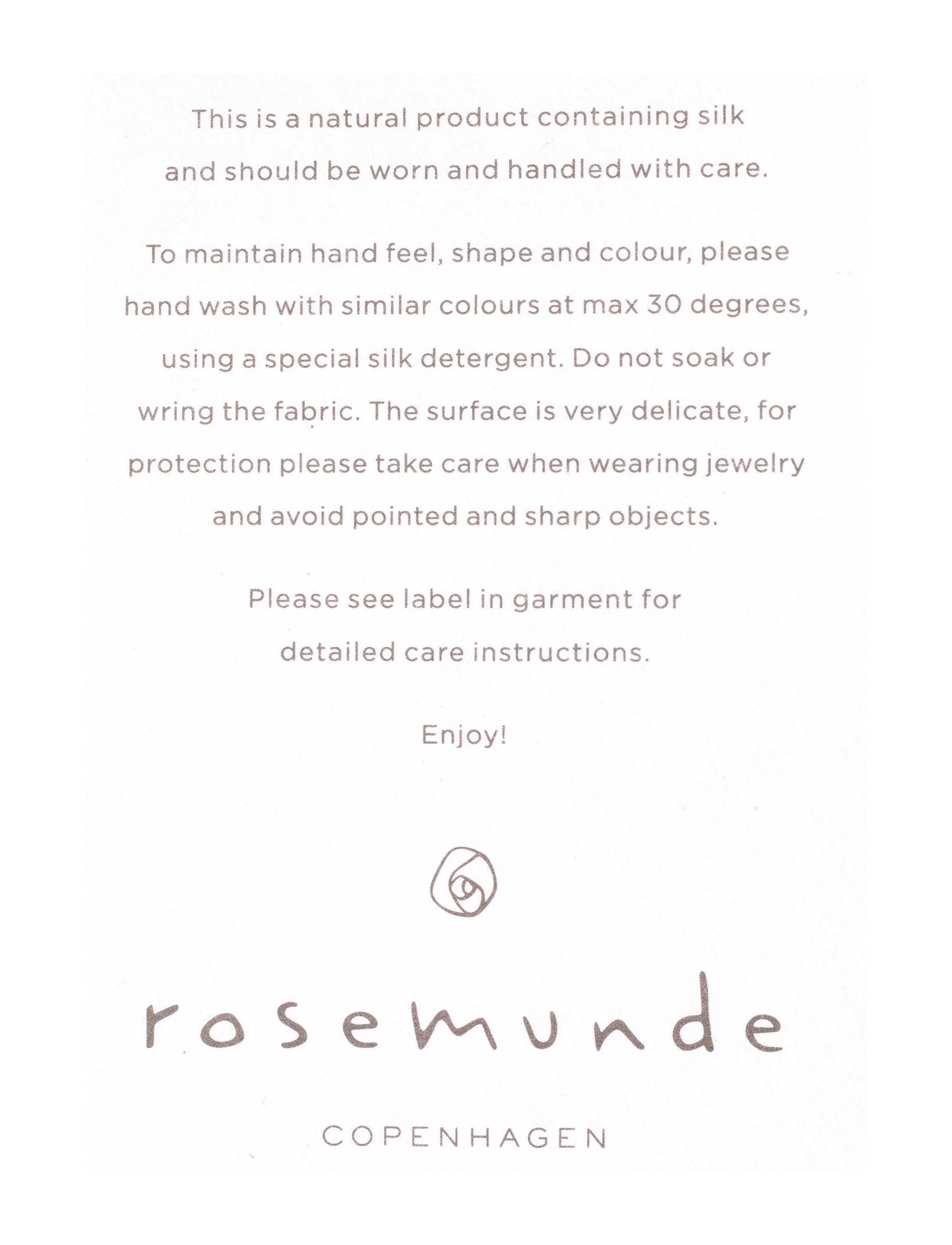 Rosemunde - Silk t-shirt w/ lace - black - 2