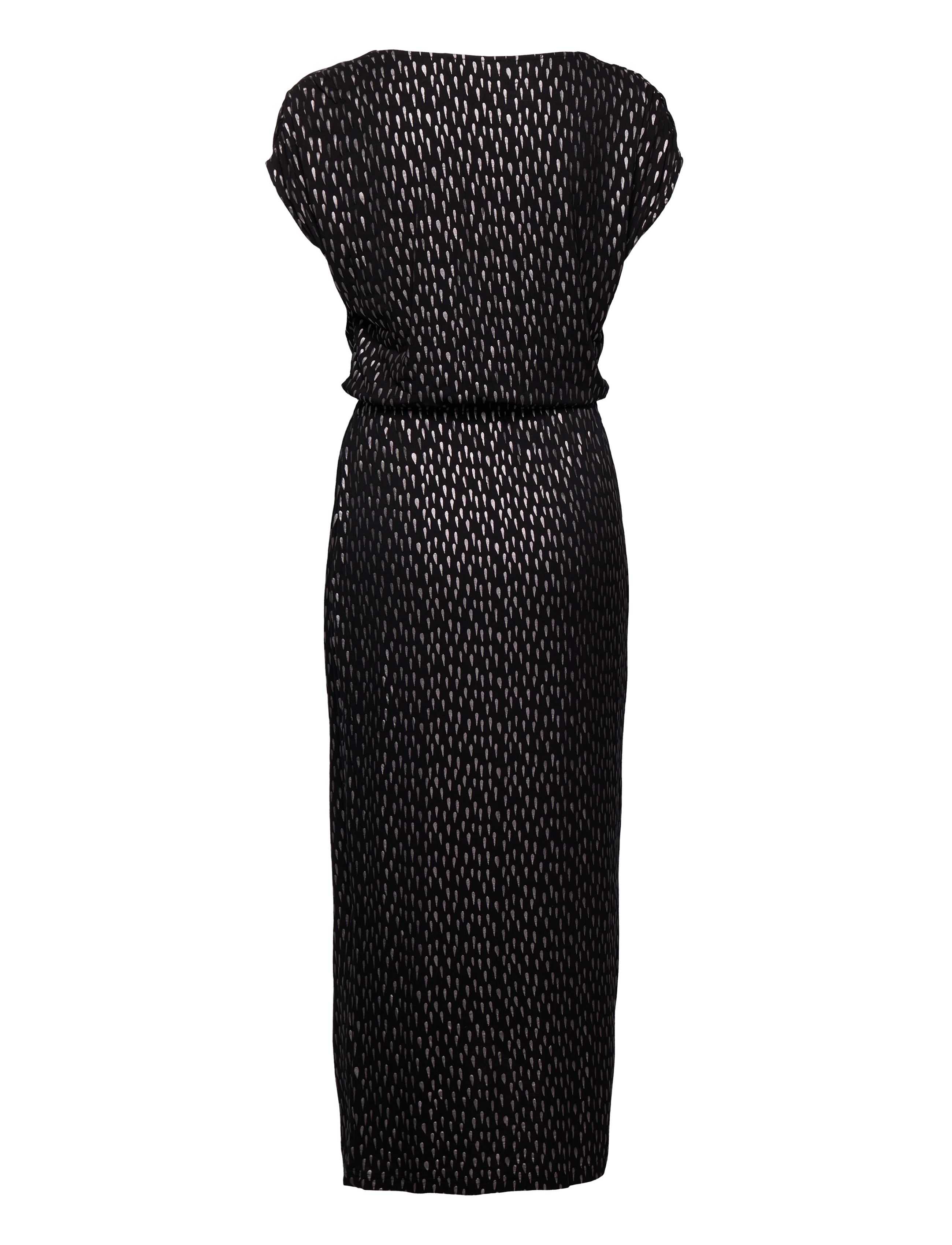 Rosemunde - Dress - black foil drop print - 1