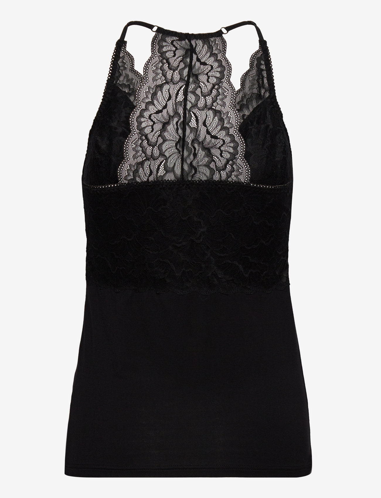 Rosemunde - Viscose top - varrukateta alussärgid - black - 1