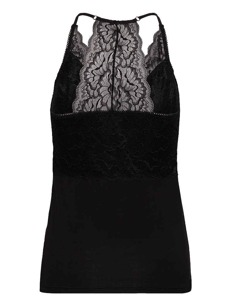 Rosemunde - Viscose top - Ärmellose tops - black - 1