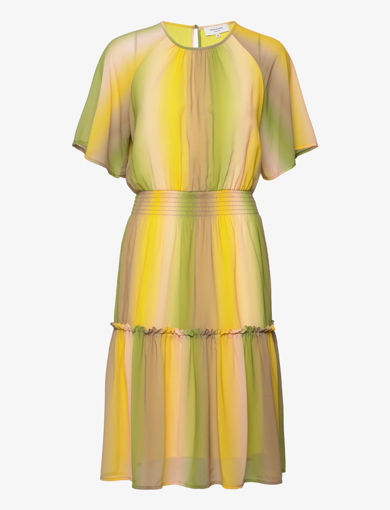 Rosemunde - Recycled polyester dress - juhlamuotia outlet-hintaan - yellow gradient print - 0