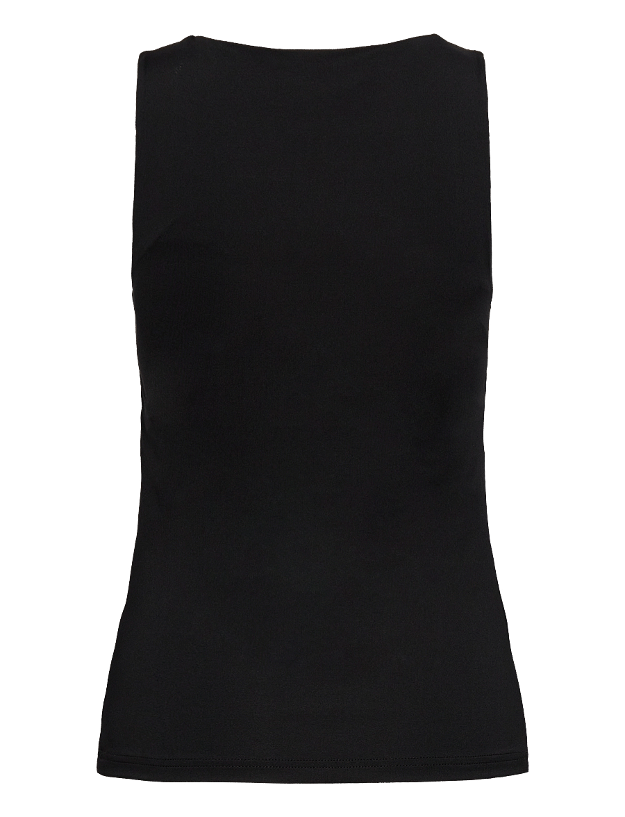Rosemunde - RWBillie SL Square Top - varrukateta topid - black - 1