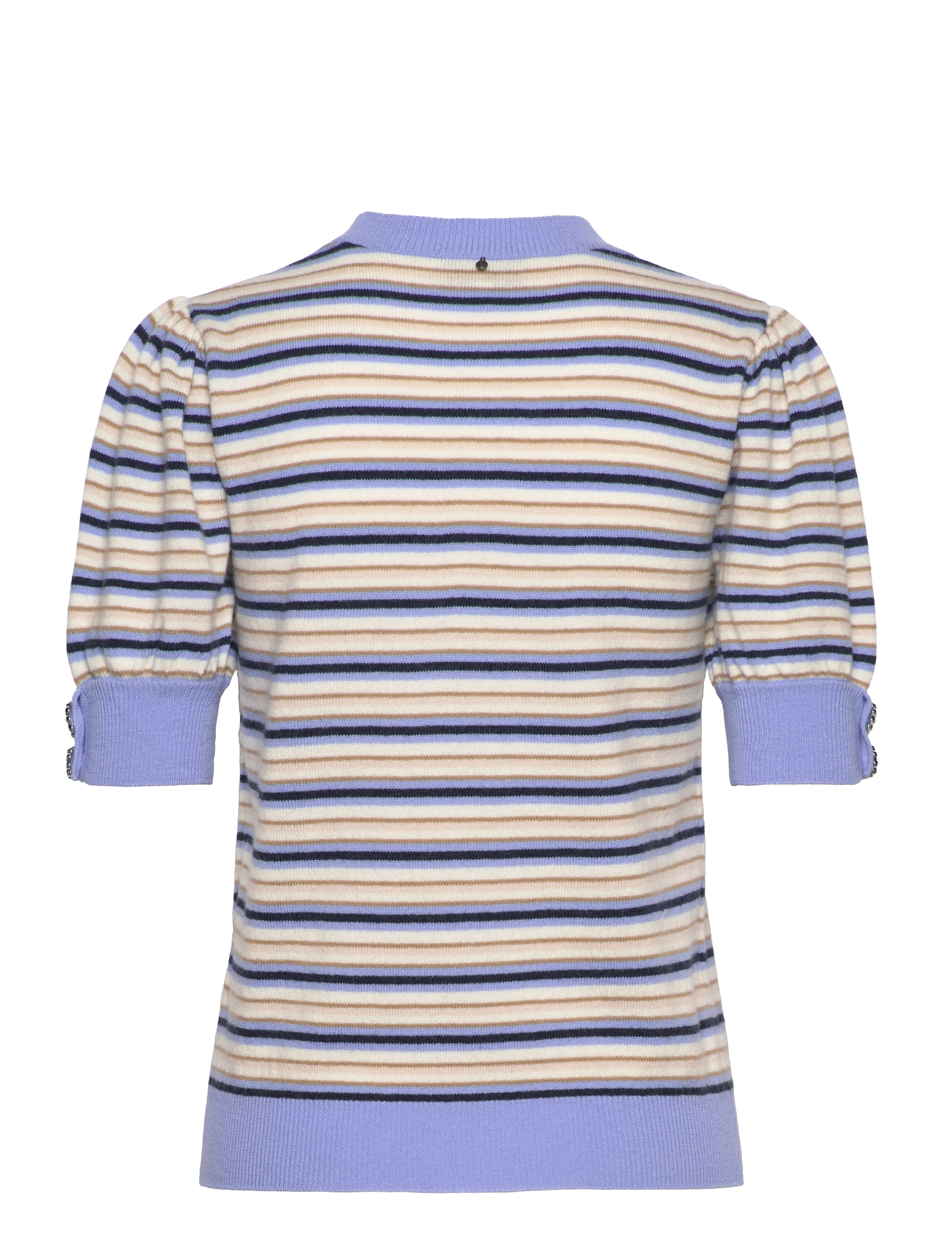 Rosemunde - Wool & cashmere pullover - blue multi stripe - 1