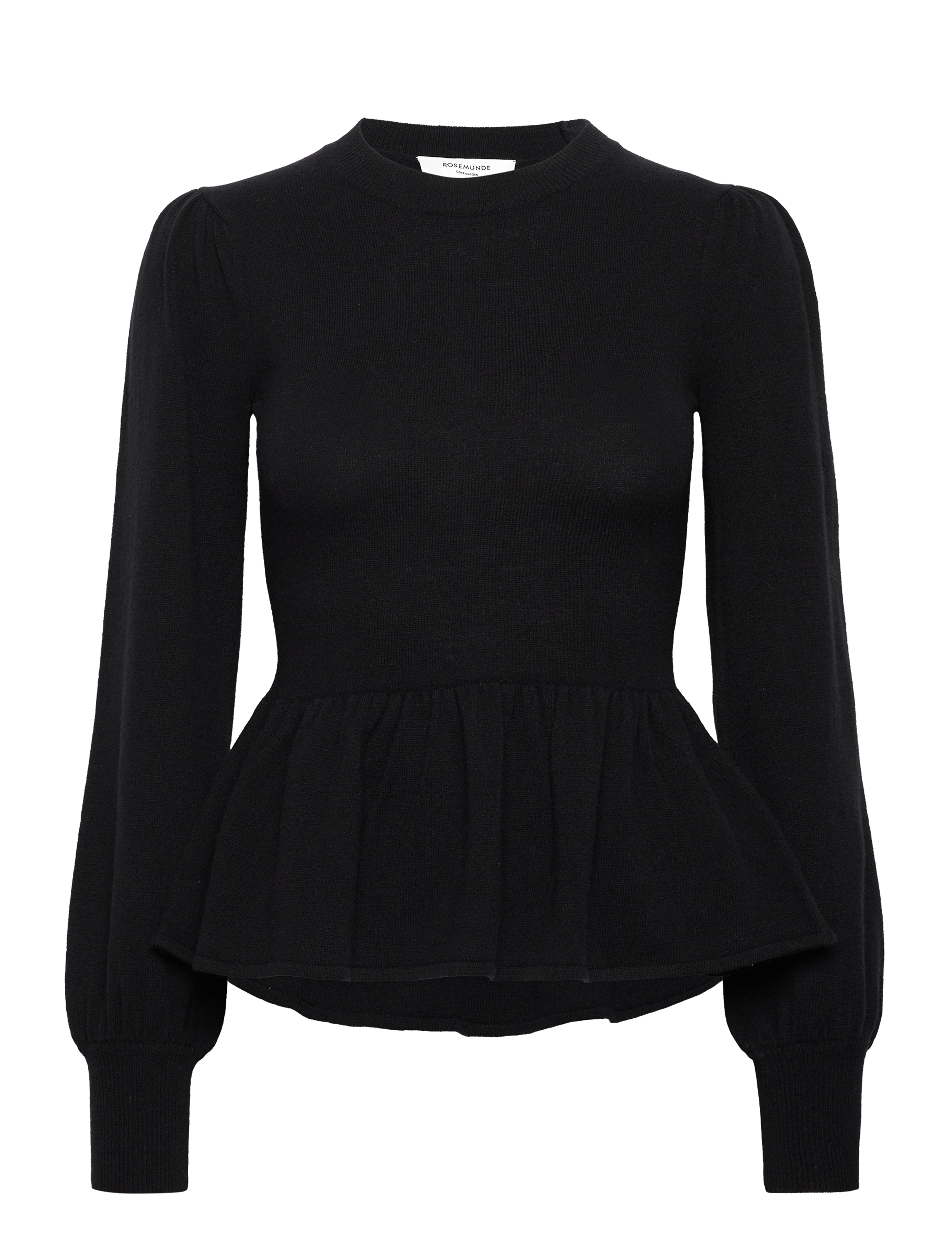 Rosemunde - Wool & cashmere pullover - black - 0