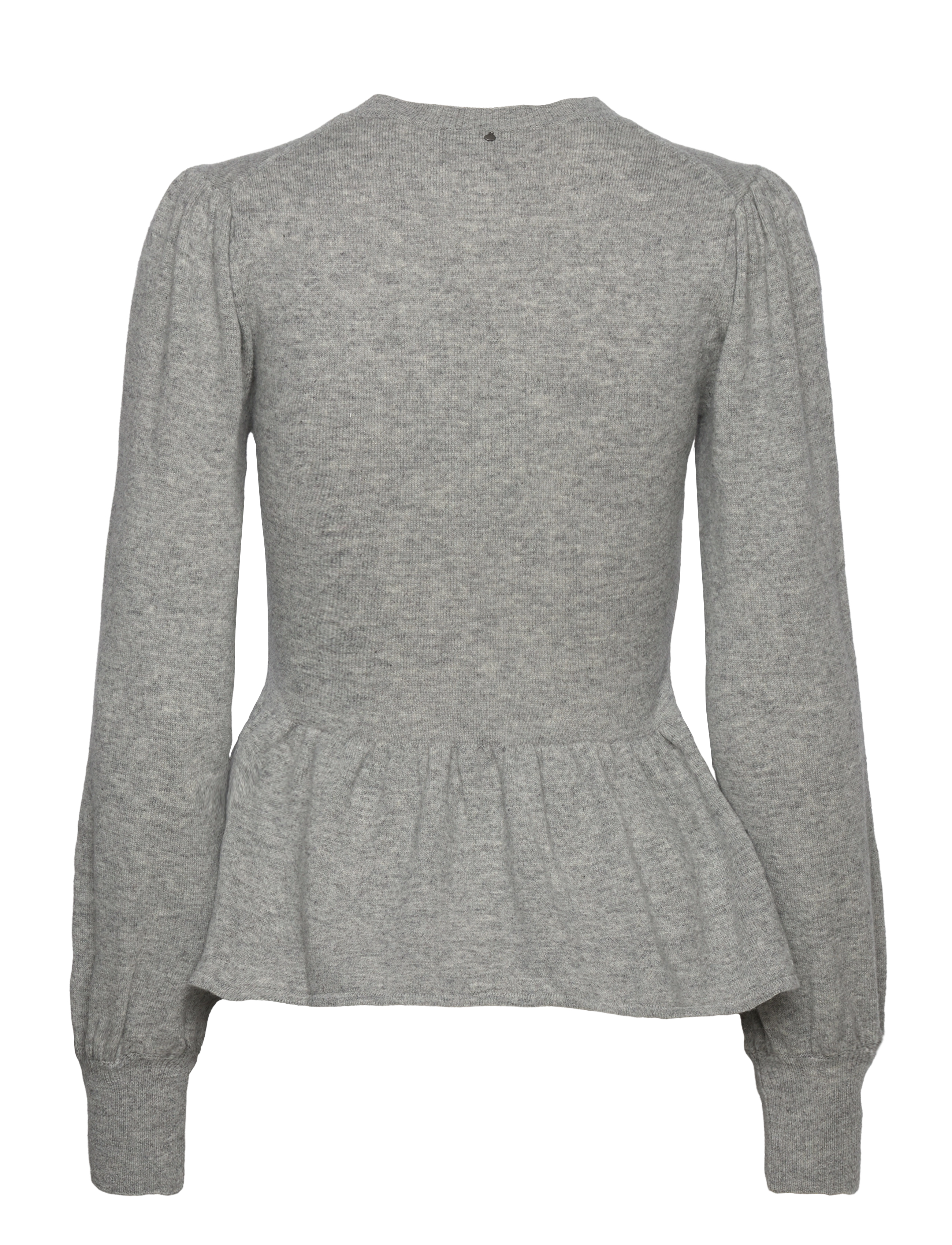 Rosemunde - Wool & cashmere pullover - light grey melange - 1