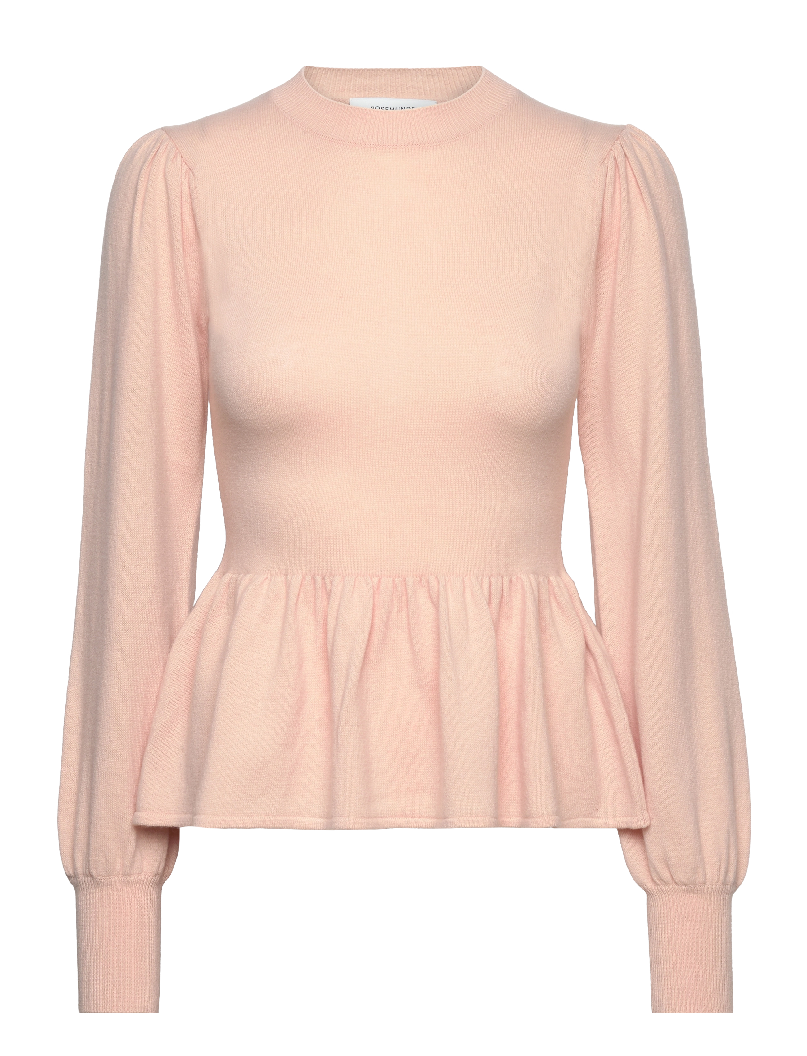 Wool & cashmere pullover - LIGHT ROSE