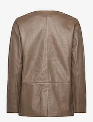 Rosemunde - Leather jacket - dark portobello brown - 1