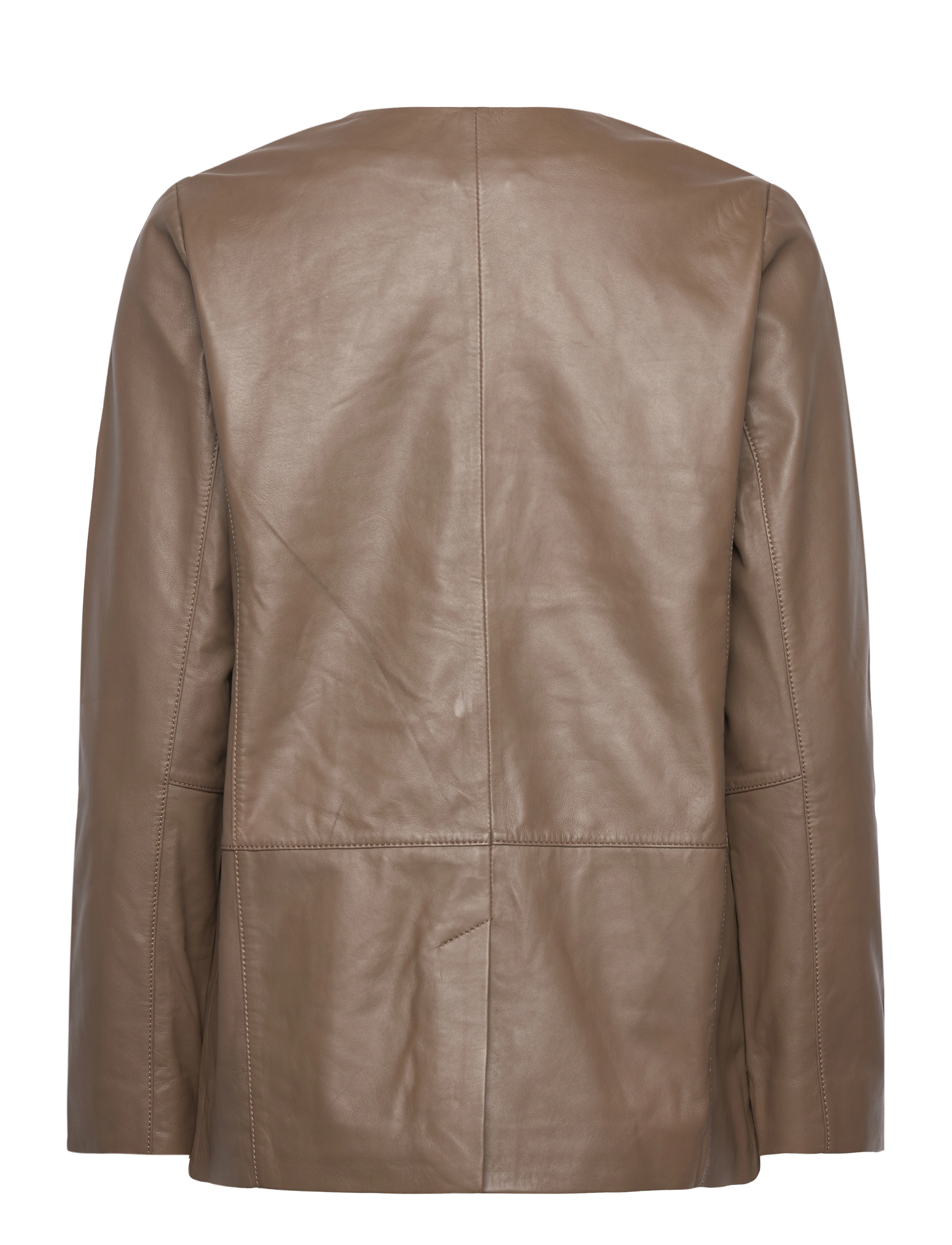 Rosemunde - Leather jacket - dark portobello brown - 1