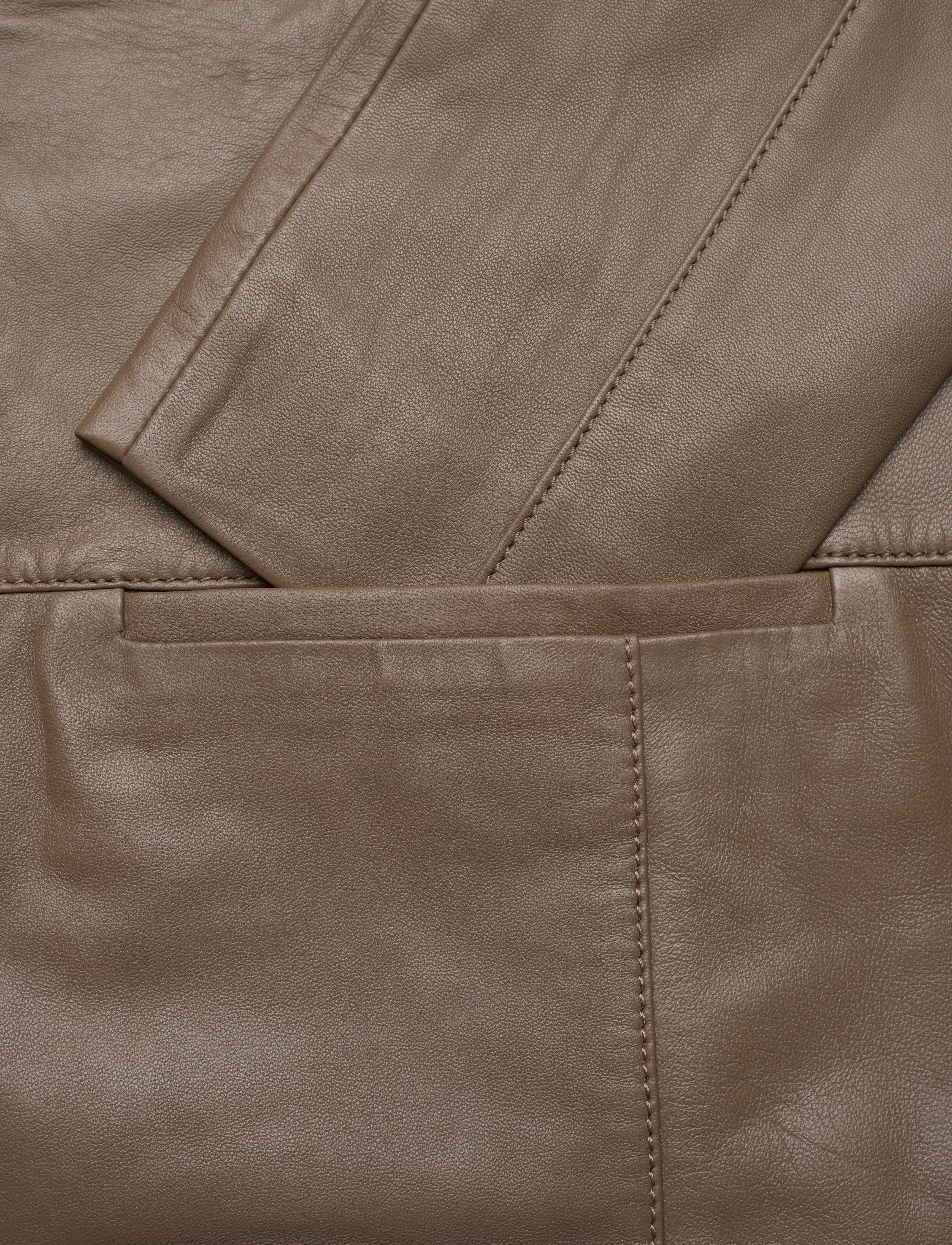 Rosemunde - Leather jacket - dark portobello brown - 3