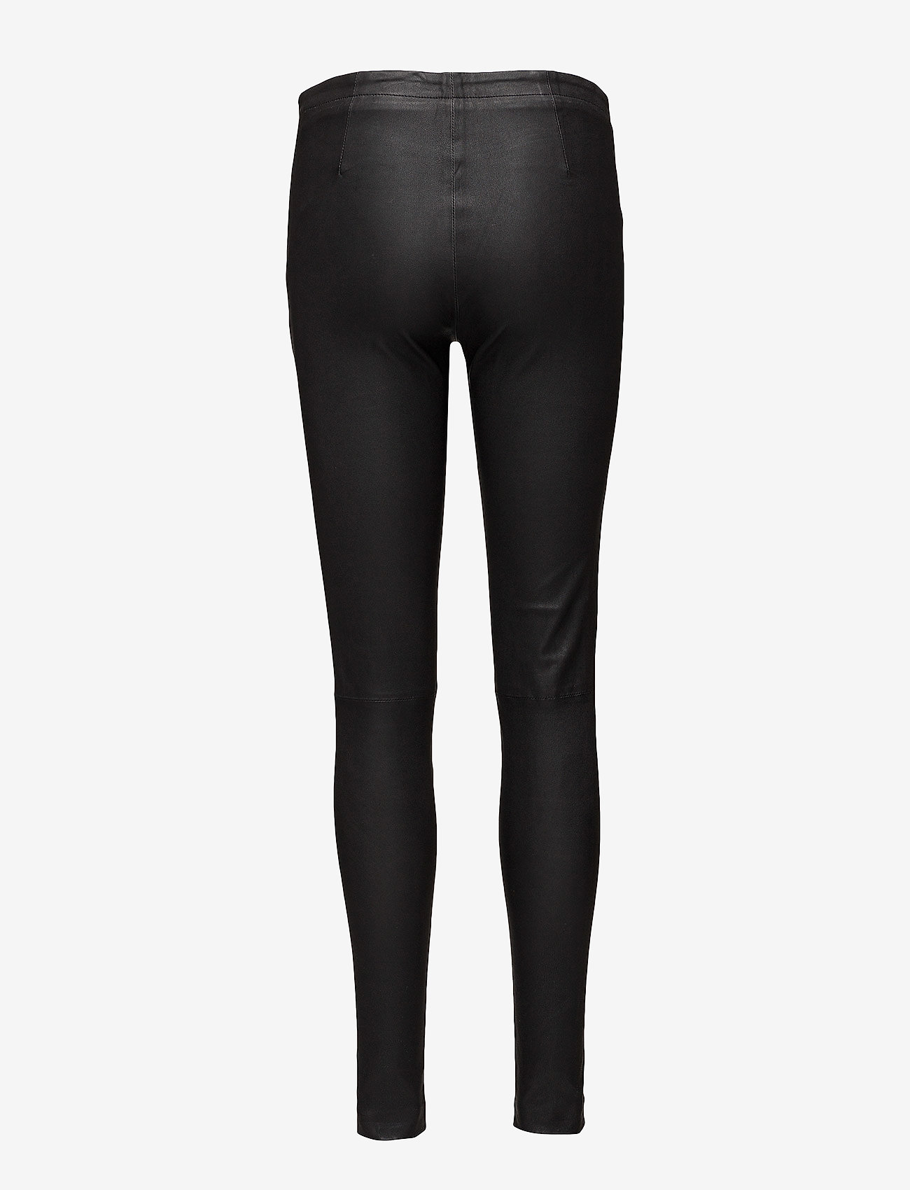 Rosemunde - Leather trousers - leather trousers - black - 1