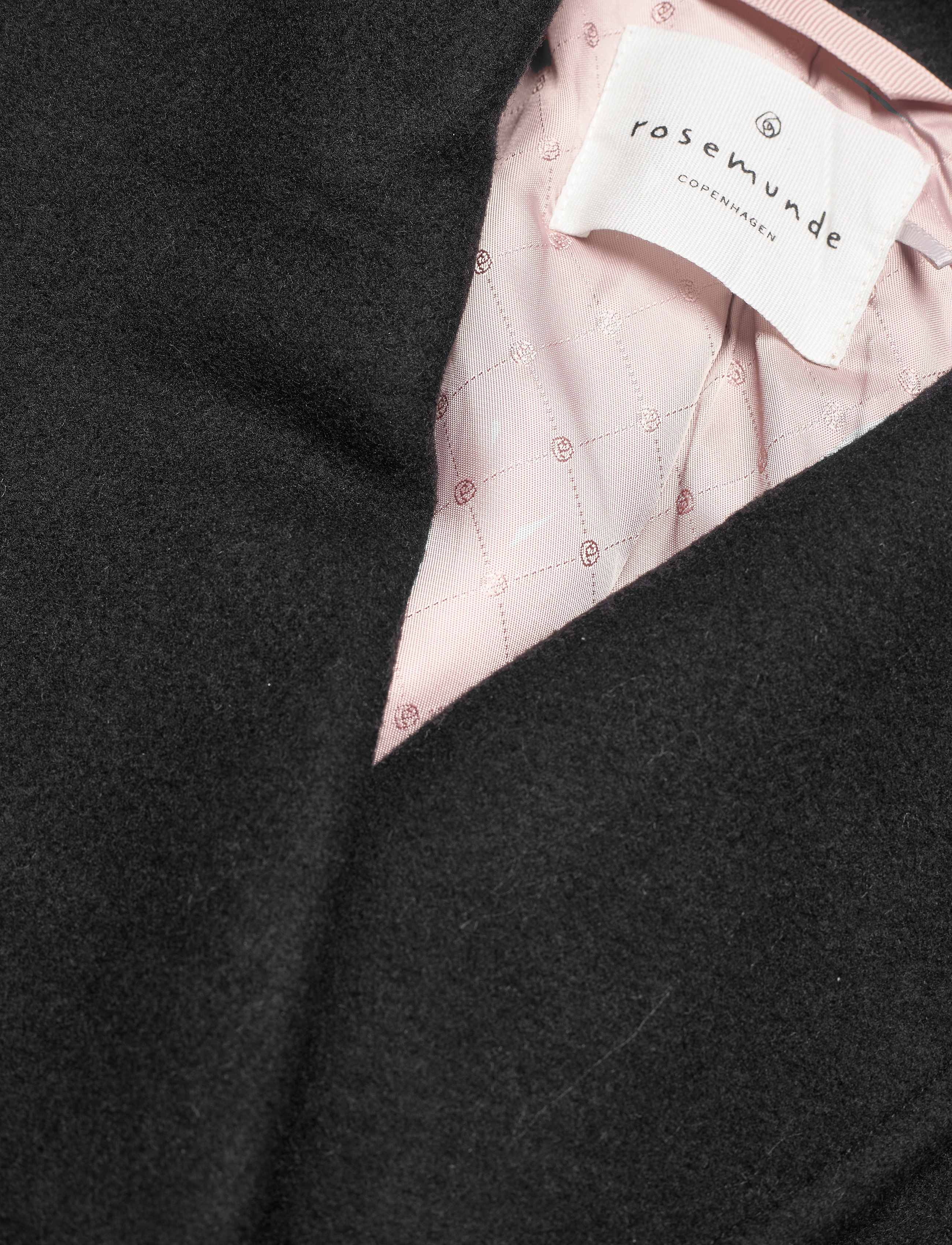 Rosemunde - Coat ls - black - 2