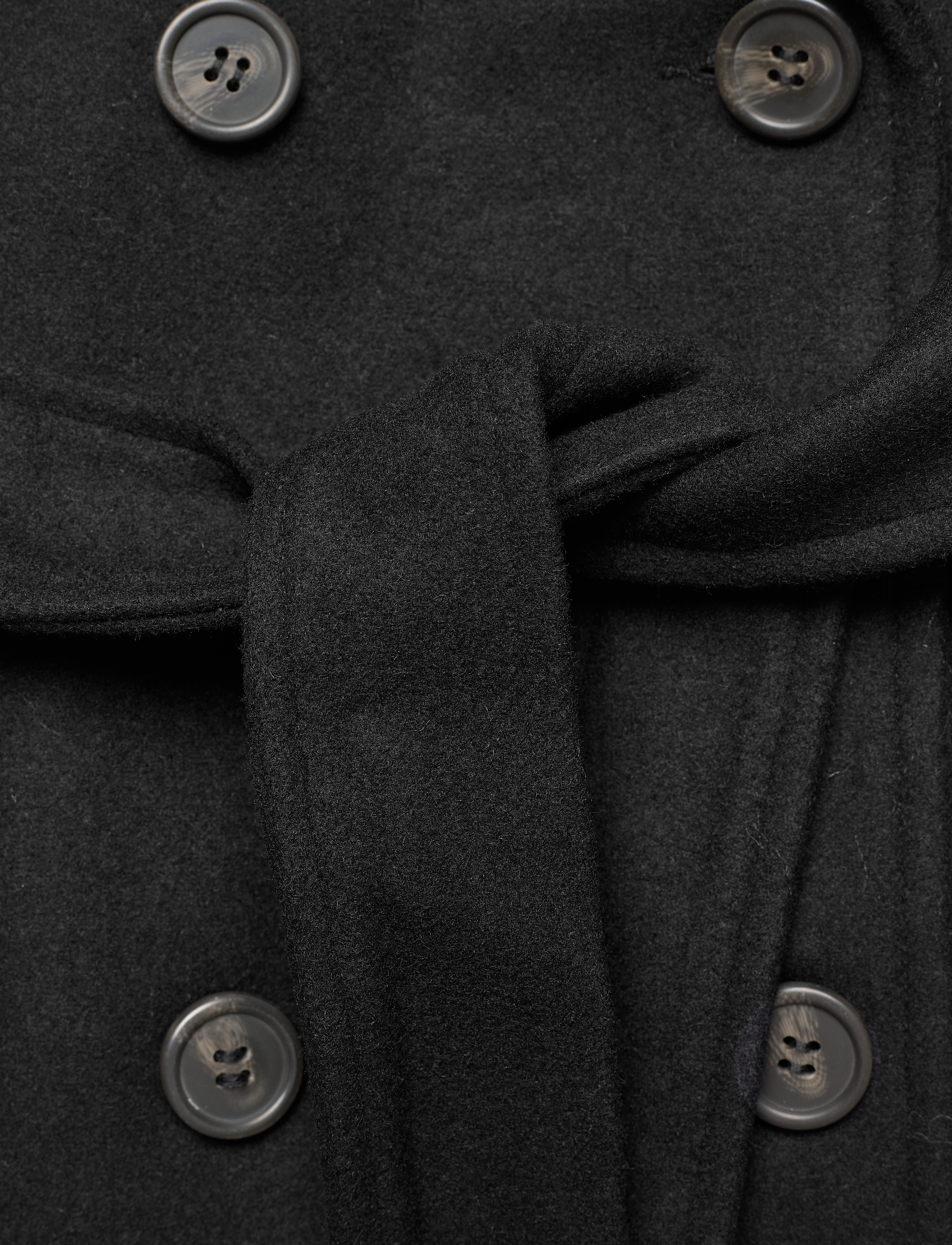 Rosemunde - Coat ls - black - 3