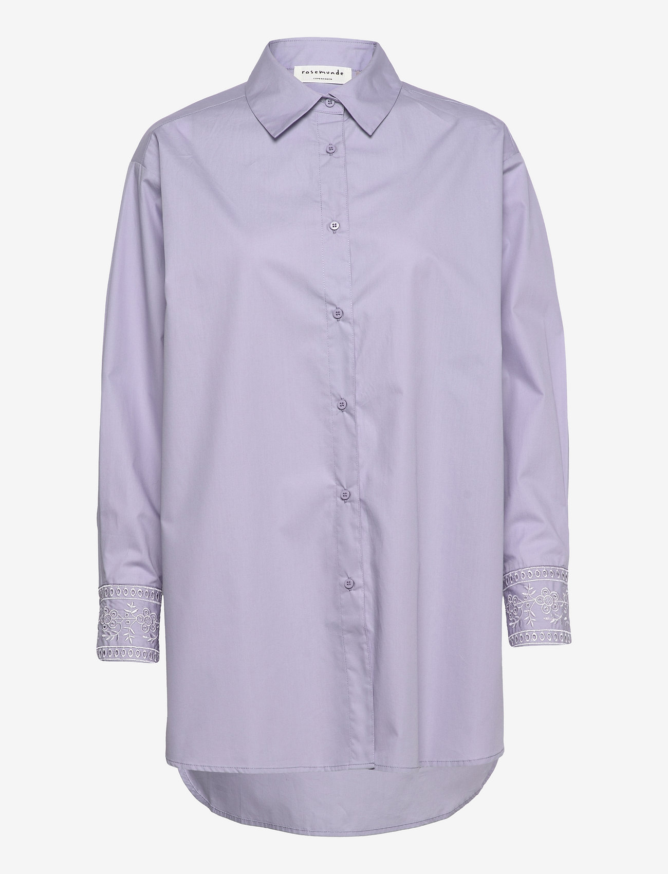 Rosemunde - Organic cotton shirt ls - arctic blue - 0