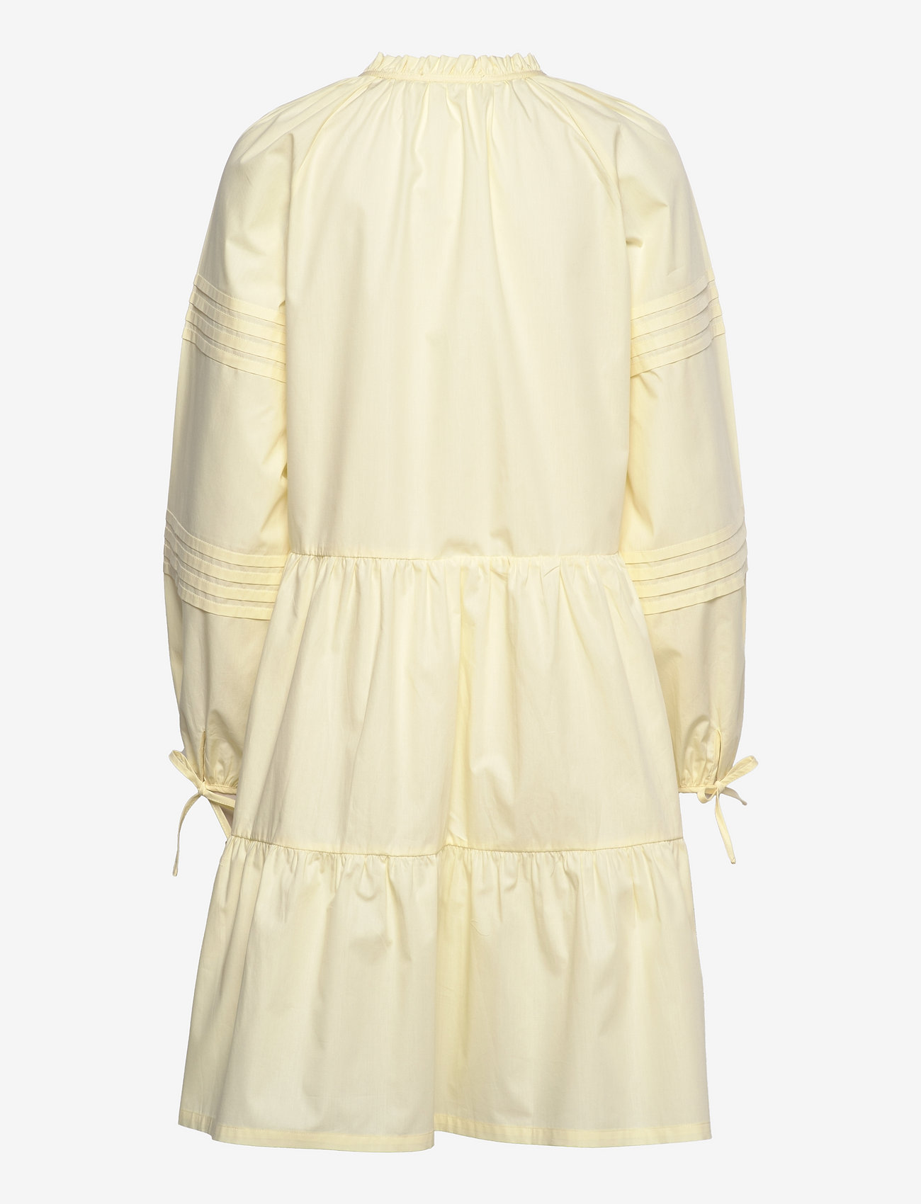 Rosemunde - Organic cotton dress ls - skjortekjoler - pale yellow - 1