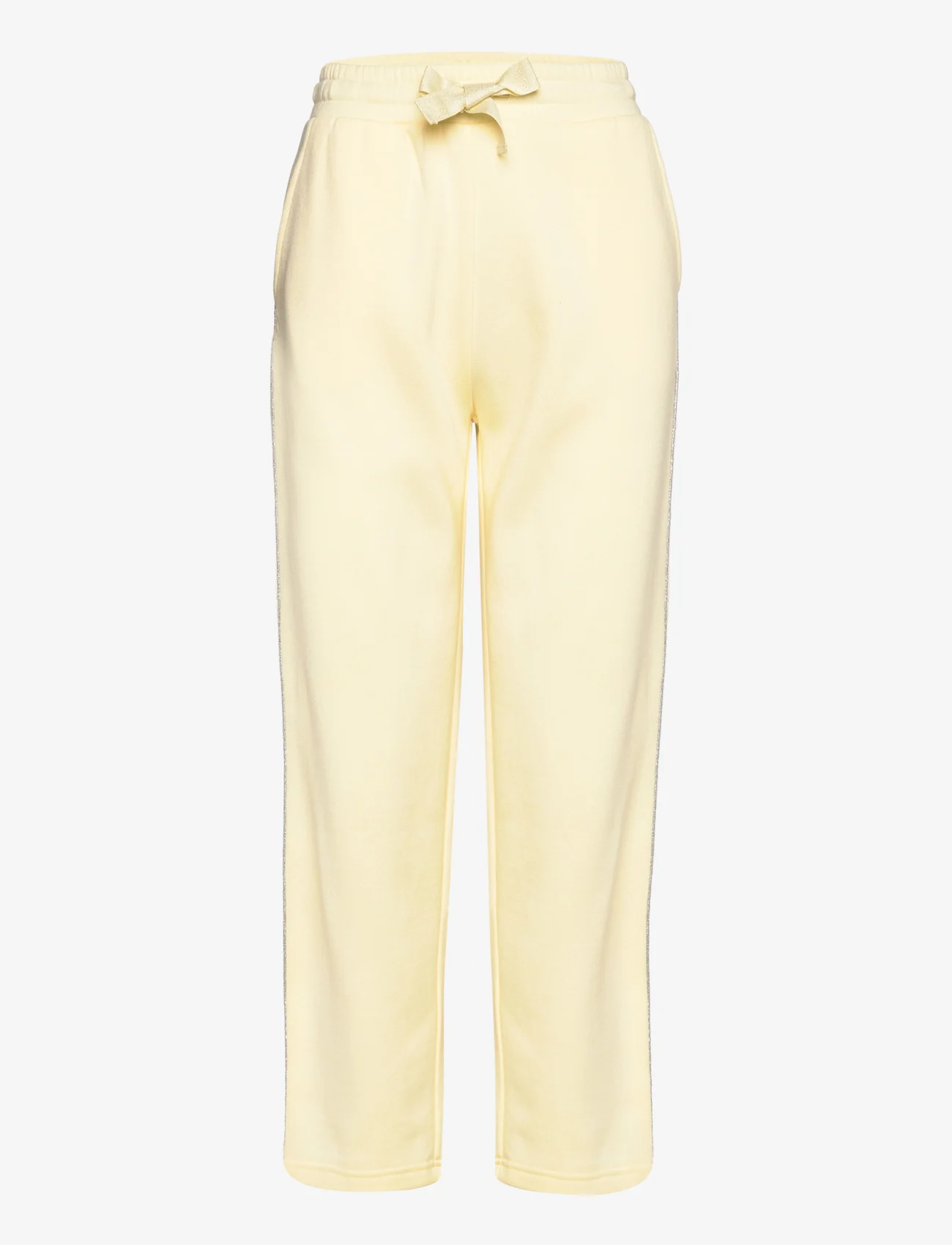 Rosemunde - Cropped trousers - joggersy - pale yellow - 0