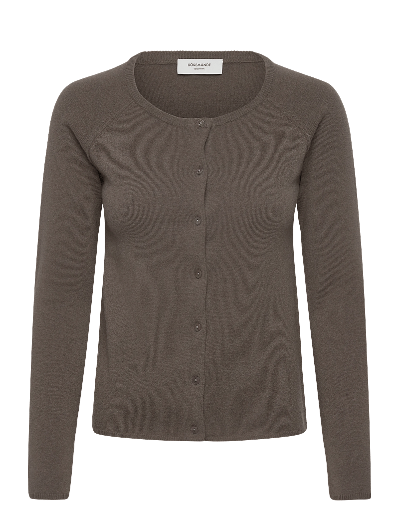 Rosemunde - RWLaica Cashmere LS O-neck Raglan C - cashmere - falcon - 1