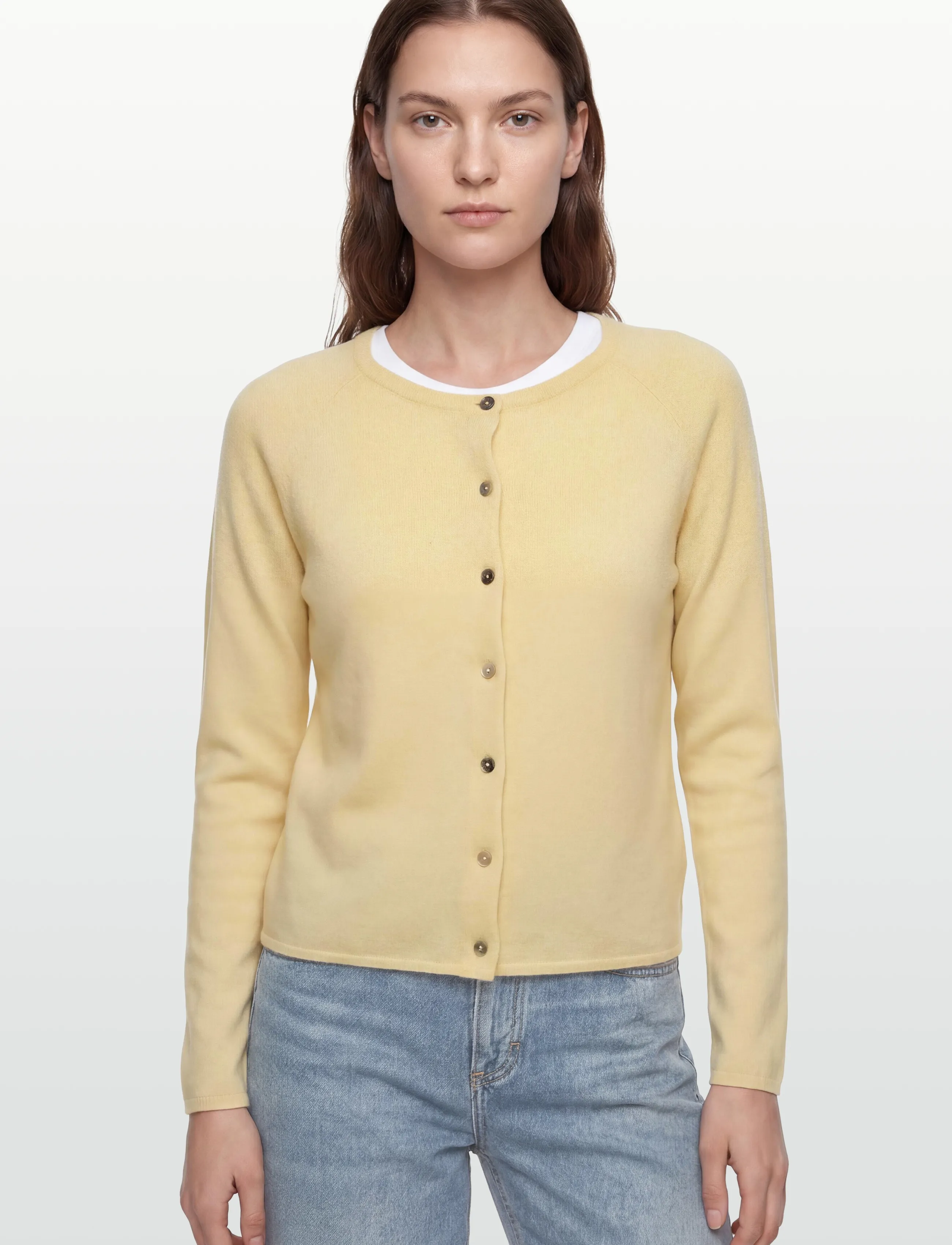 Rosemunde - RWLaica Cashmere LS O-neck Raglan C - kaszmir - flan - 3
