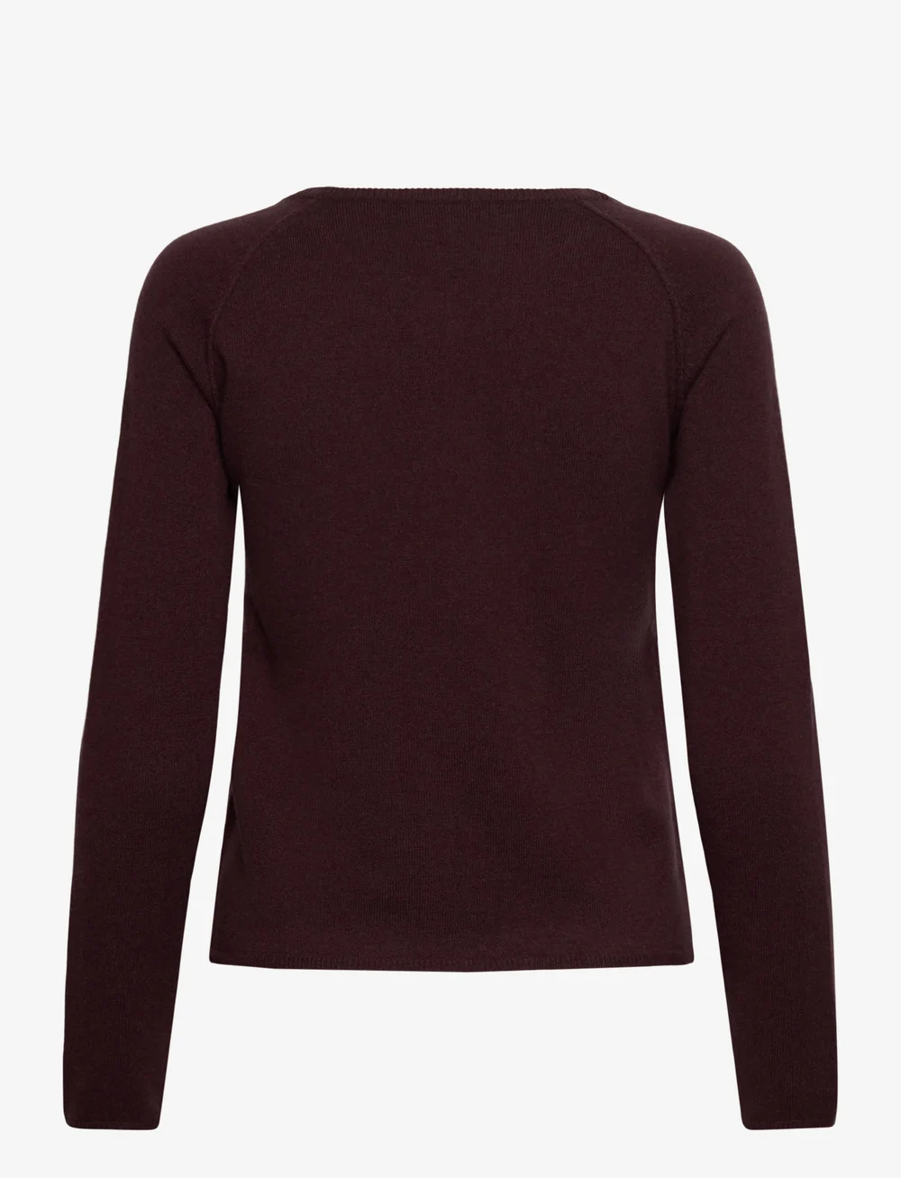 Rosemunde - RWLaica Cashmere LS O-neck Raglan C - kashmir - fudge - 1